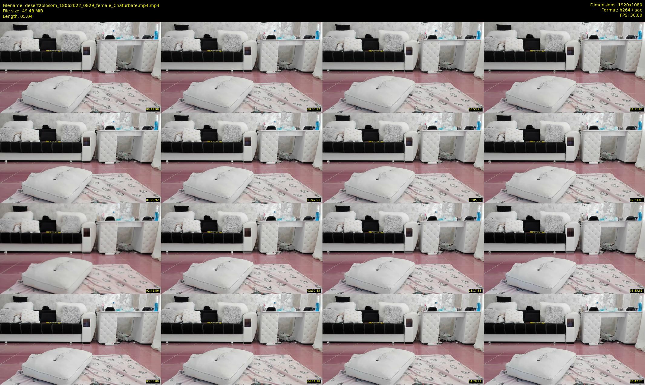 desert2blosom — 6 minute Chaturbate female cam show recording, 1080p, Jun 18, 2022