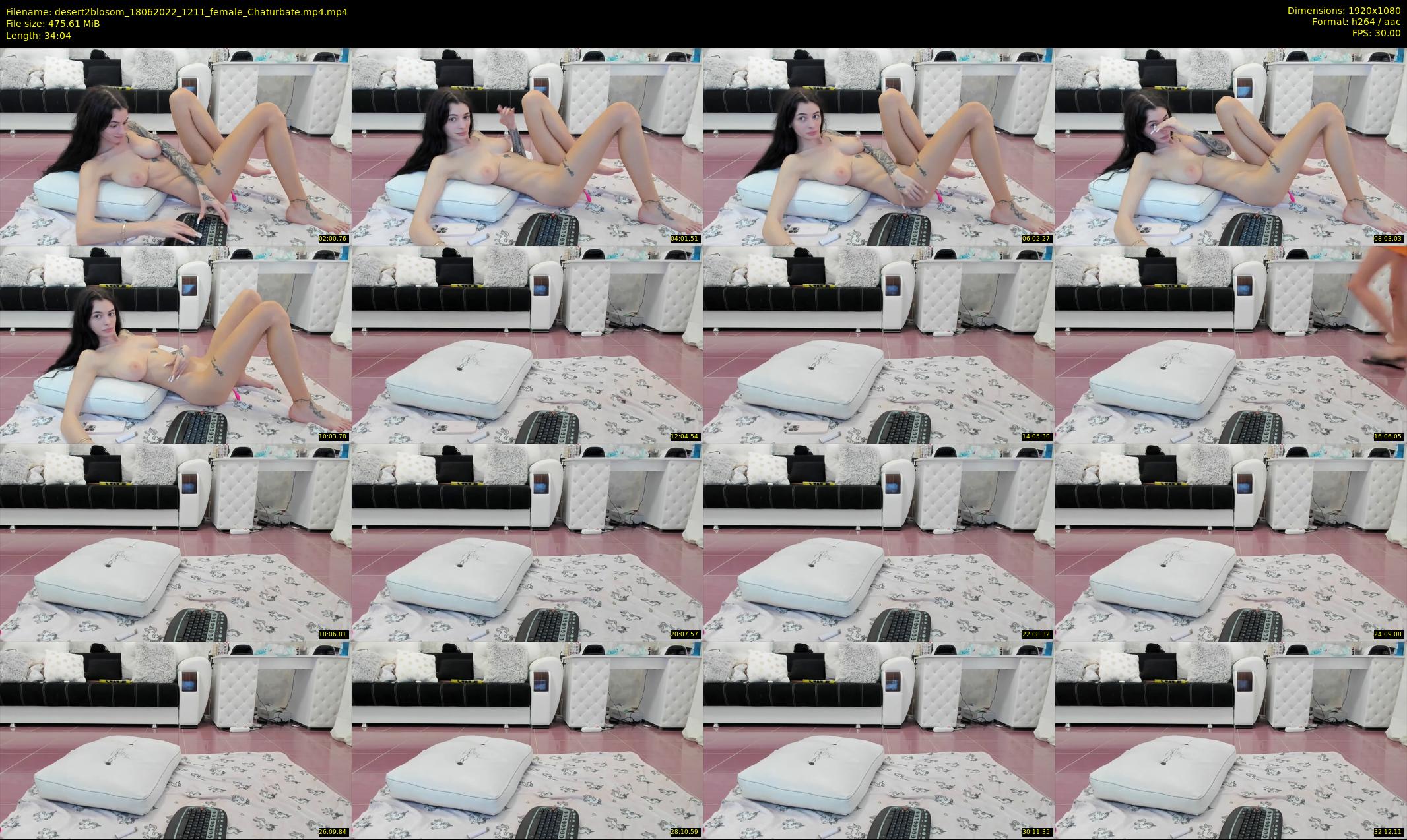 desert2blosom — 35 minute Chaturbate female cam show recording, 1080p, Jun 18, 2022
