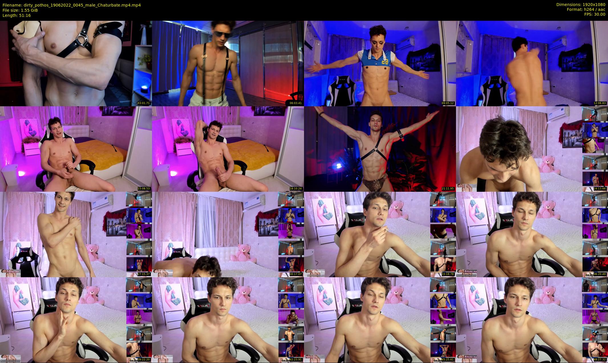 dirty_pothos — 52 minute Chaturbate male cam show recording, 1080p, Jun 19, 2022