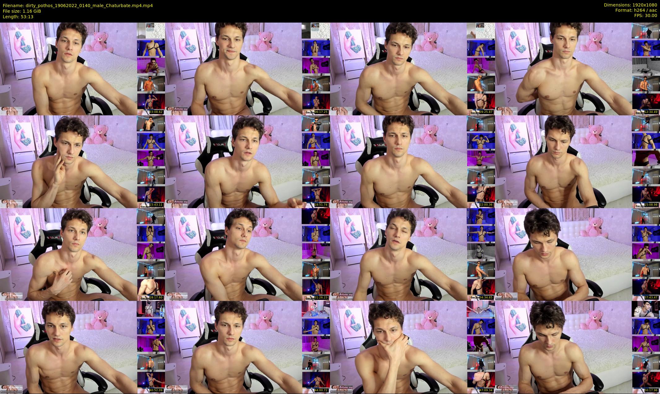 dirty_pothos — 54 minute Chaturbate male cam show recording, 1080p, Jun 19, 2022