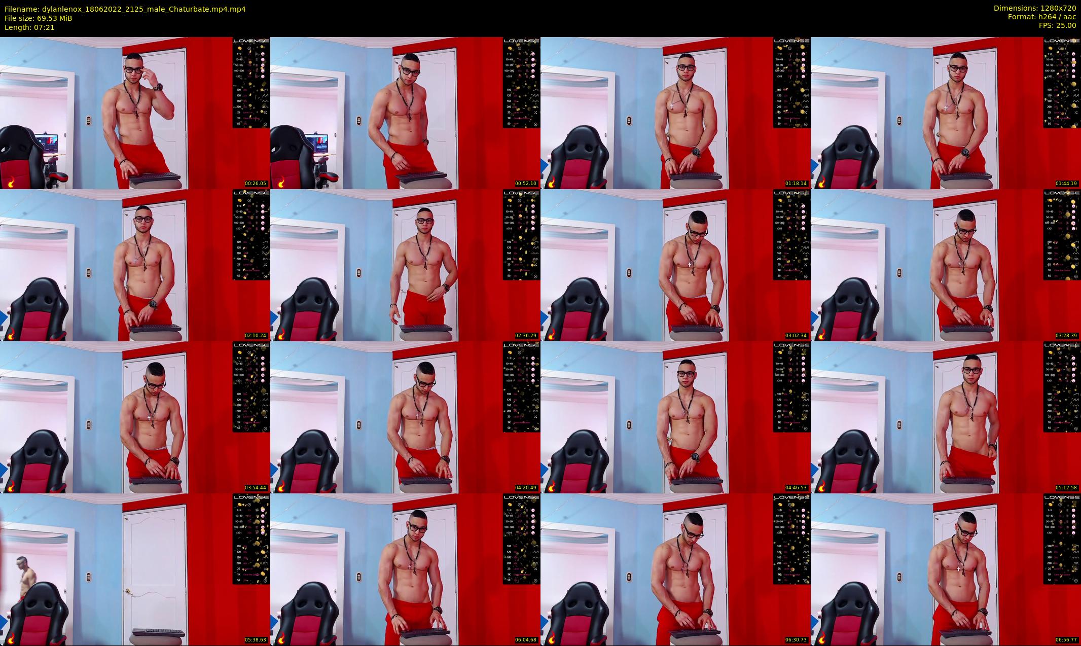 dylanlenox — 8 minute Chaturbate male cam show recording, 720p, Jun 18, 2022