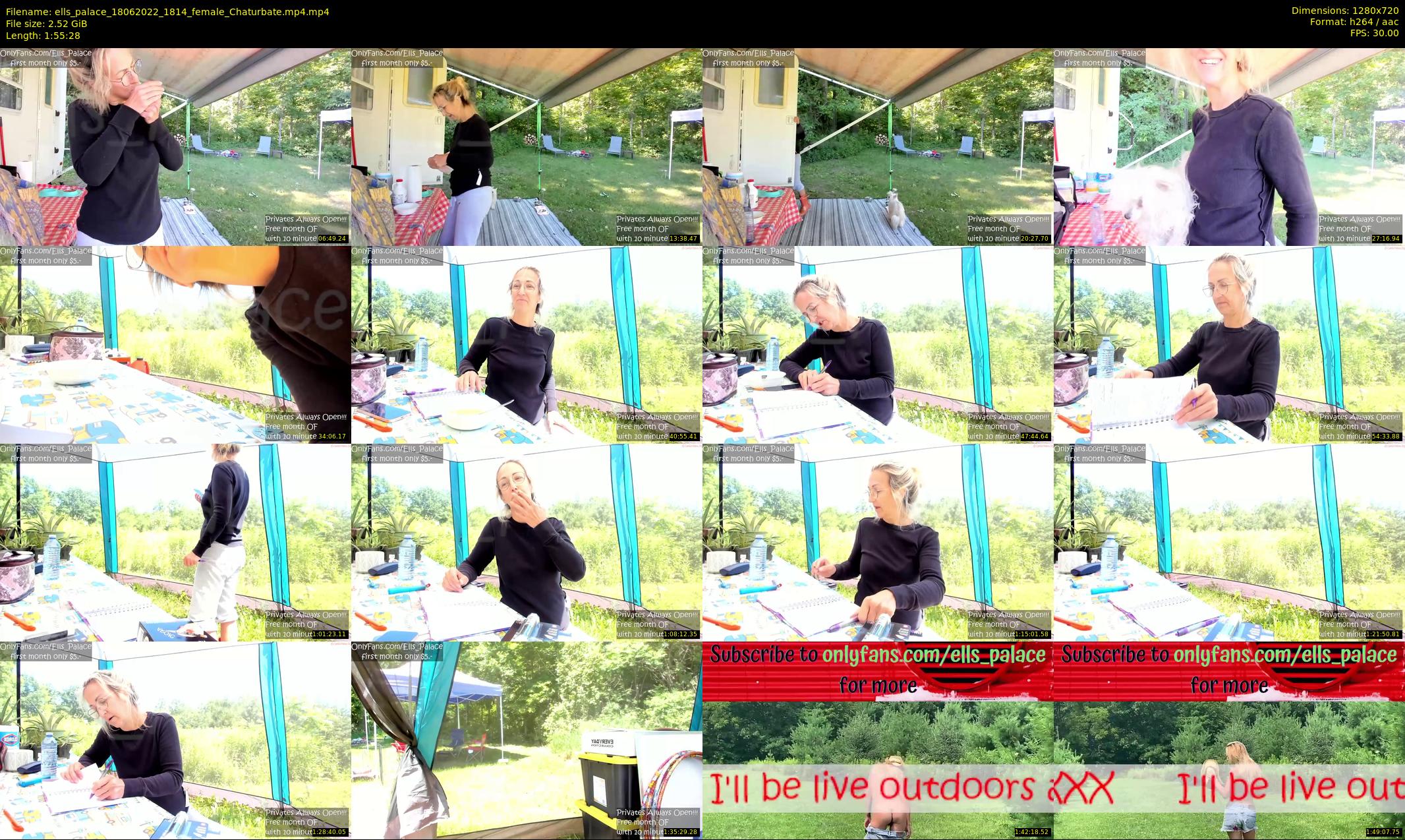 ells_palace — 116 minute Chaturbate female cam show recording, 720p, Jun 18, 2022