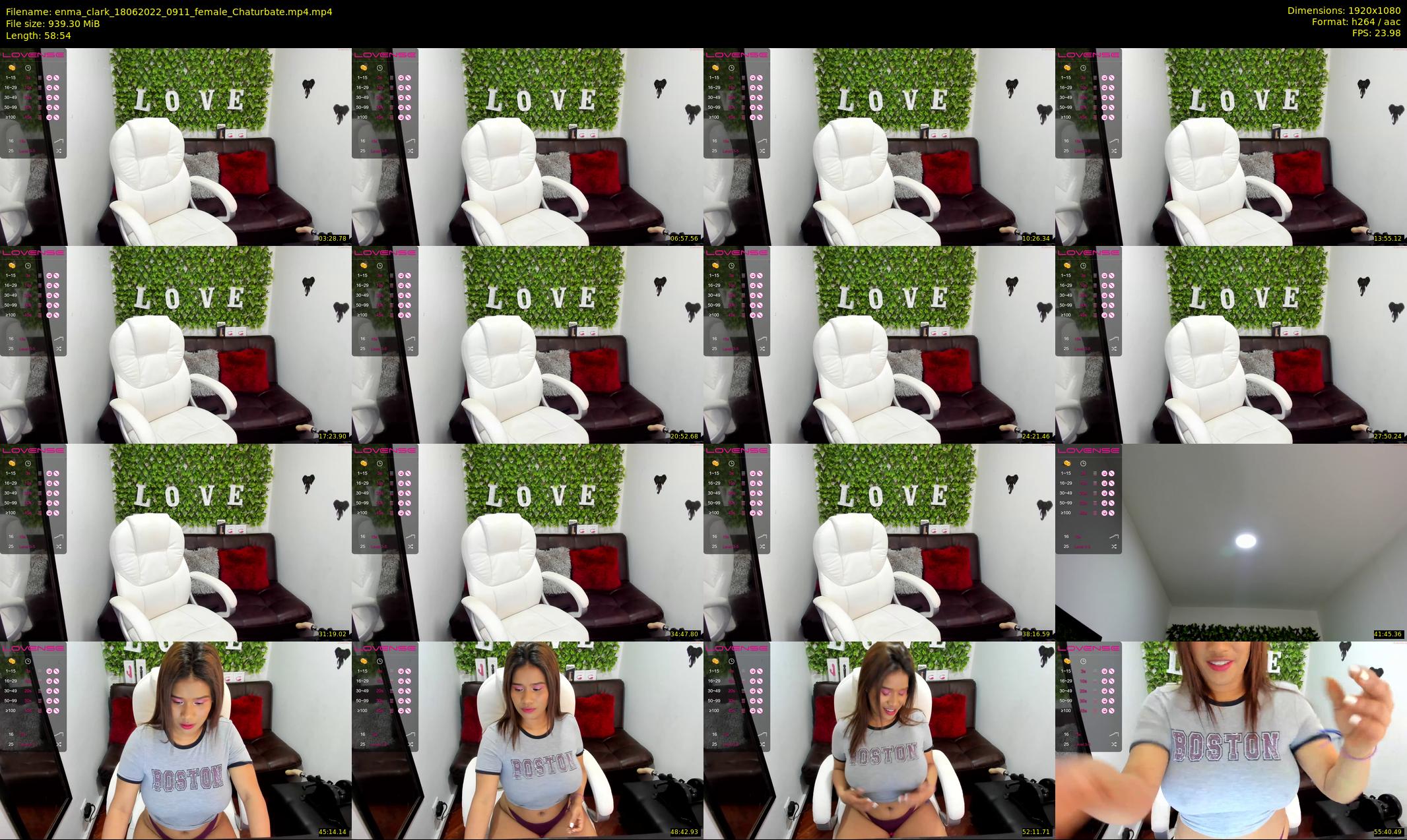 enma_clark — 59 minute Chaturbate female cam show recording, 1080p, Jun 18, 2022