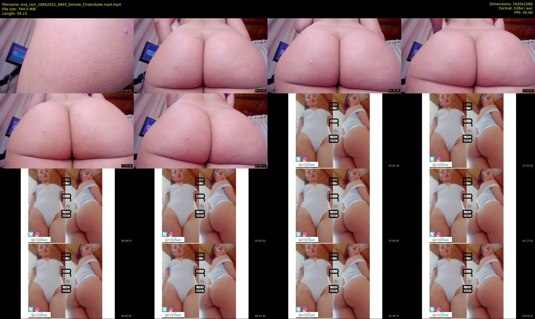 eva_rain — 59 minute Chaturbate female cam show recording, 1080p, Jun 18, 2022