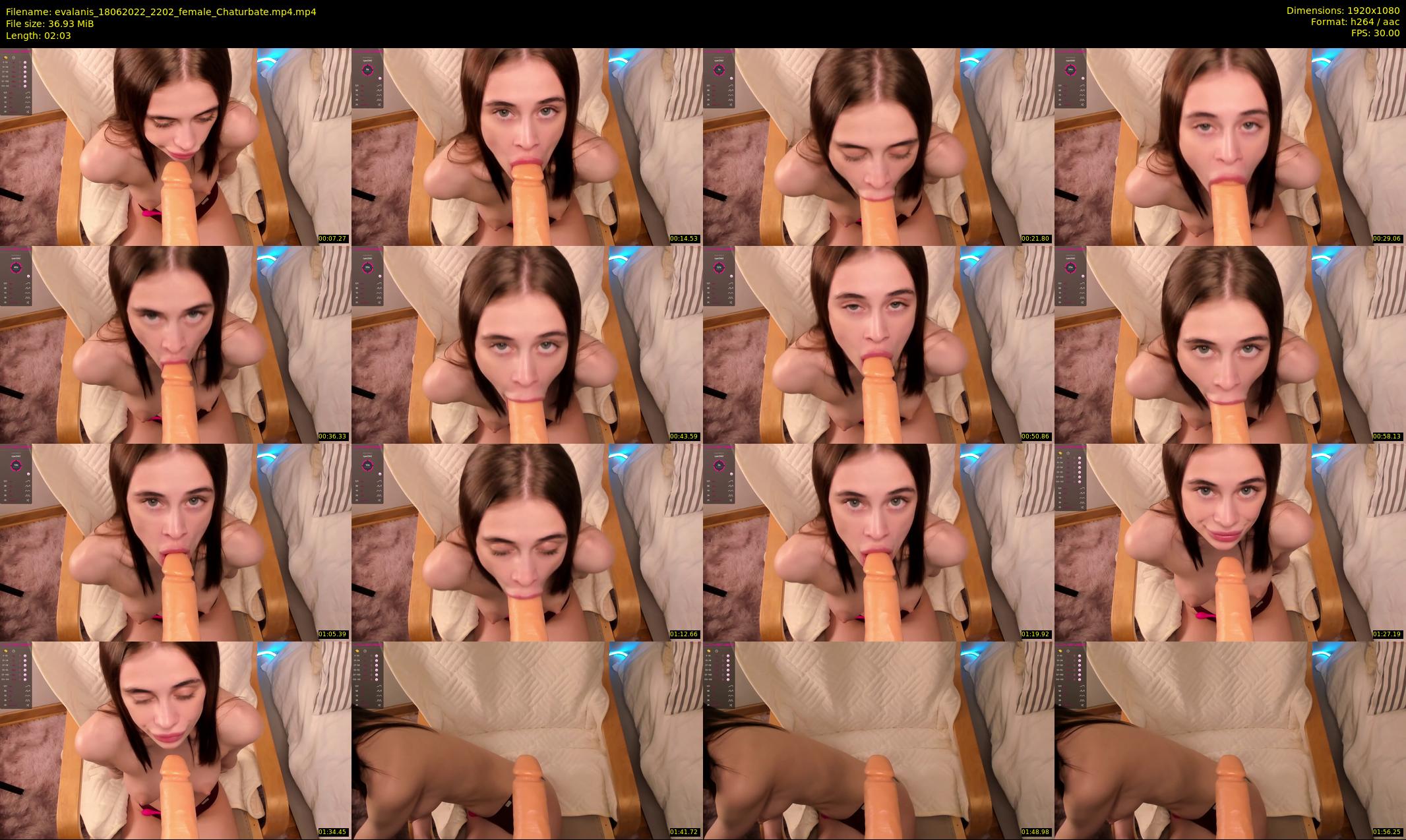 evalanis — 3 minute Chaturbate couple cam show recording, 1080p, Jun 18, 2022