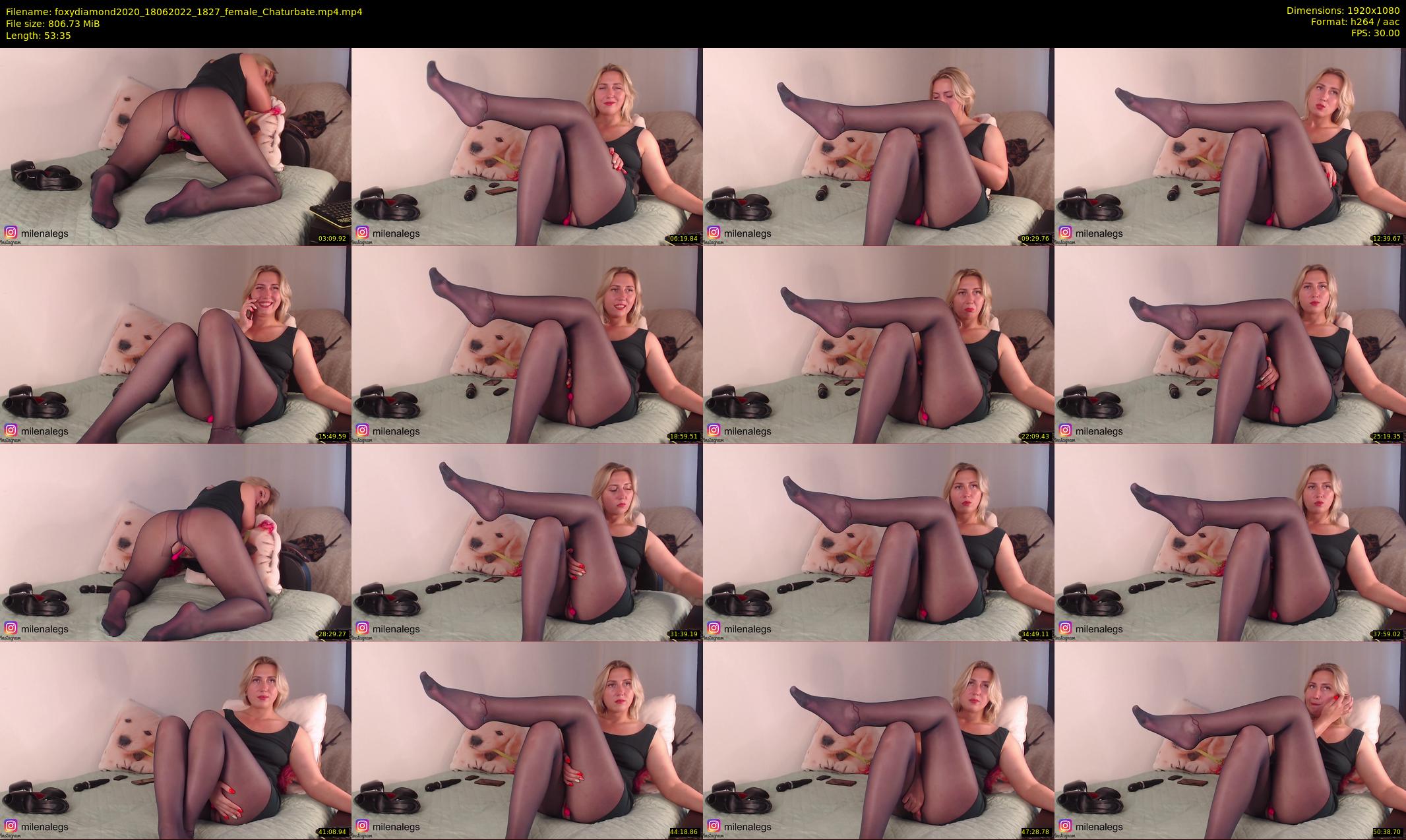 foxydiamond2020 — 54 minute Chaturbate female cam show recording, 1080p, Jun 18, 2022