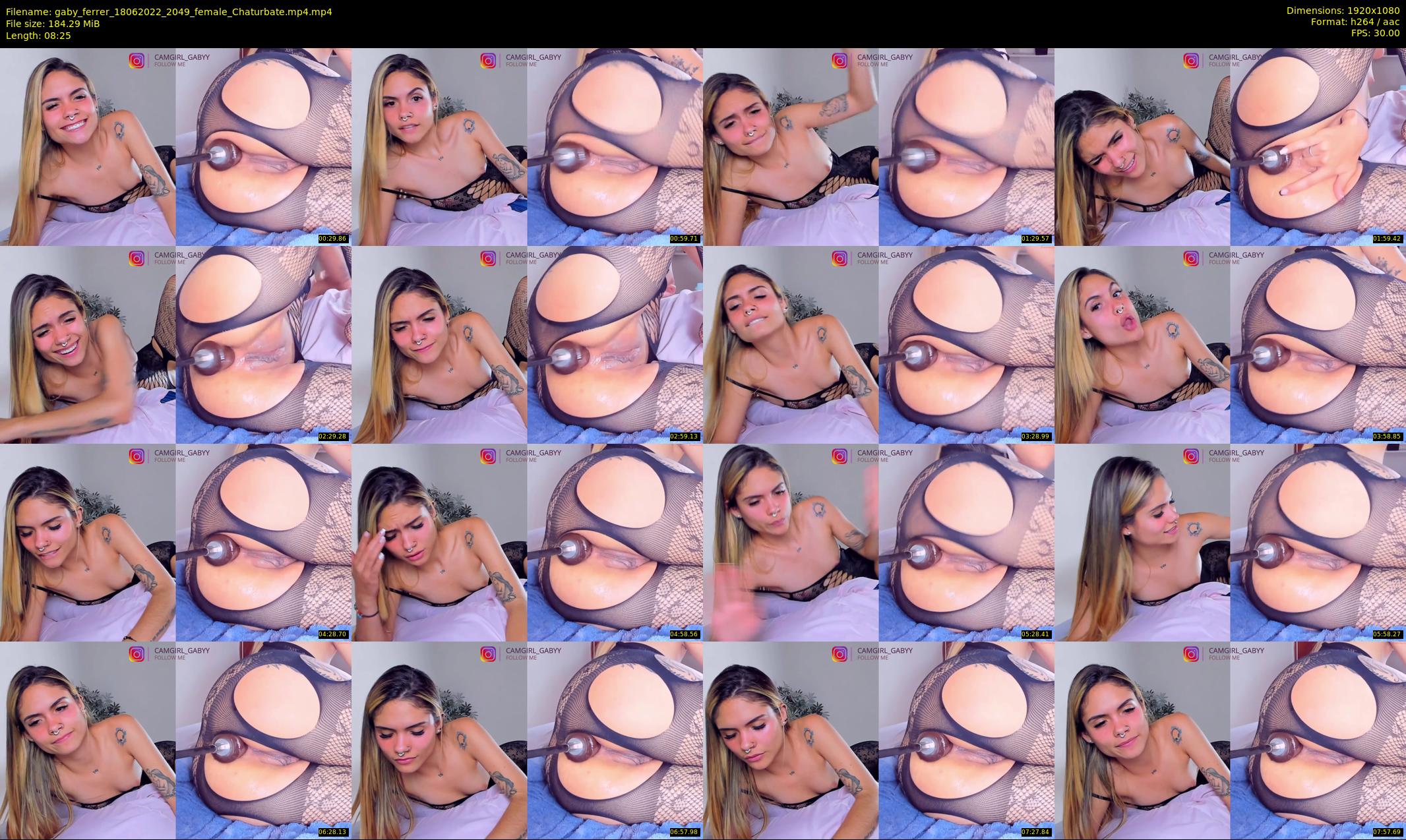 gaby_ferrer — 9 minute Chaturbate female cam show recording, 1080p, Jun 18, 2022