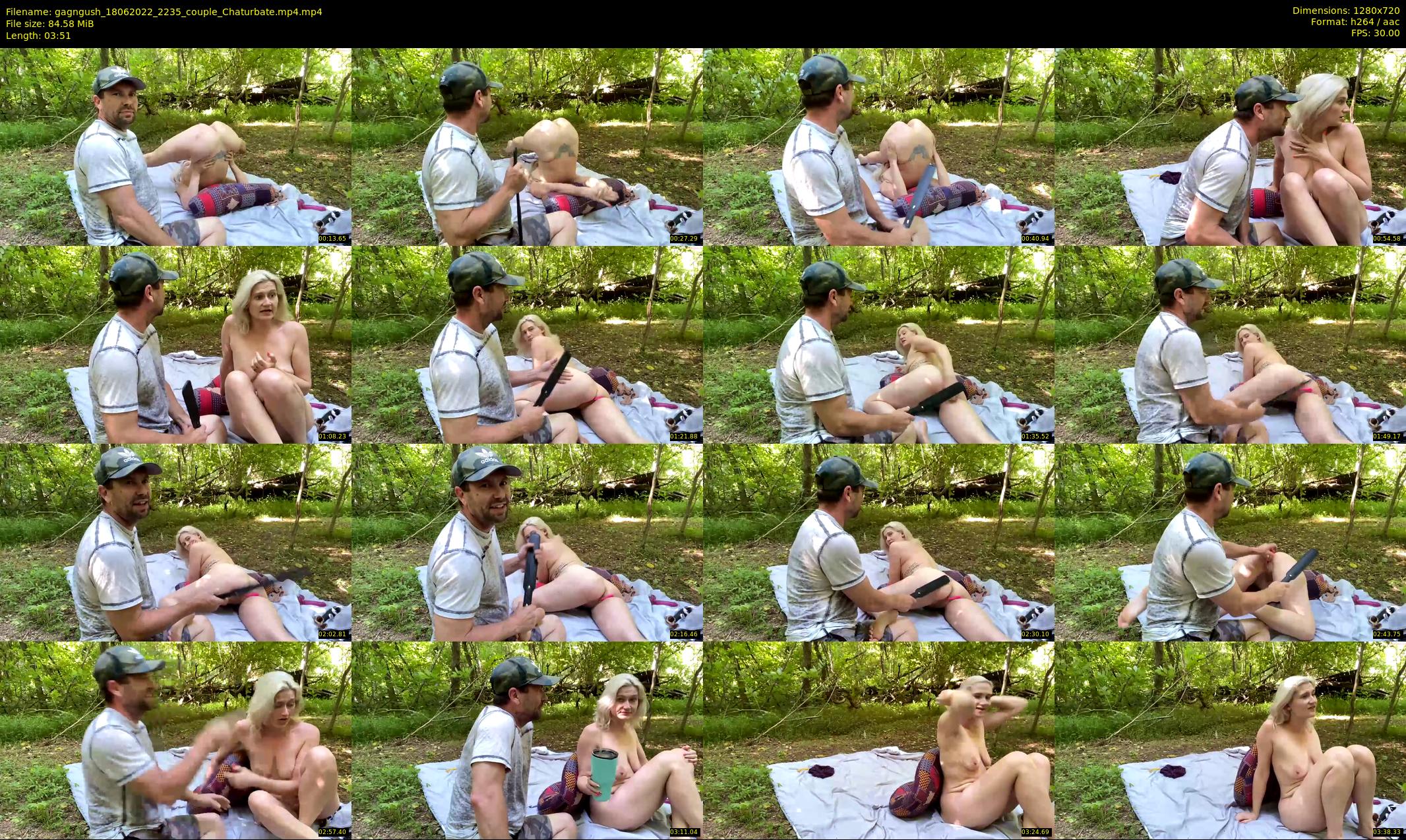 gagngush — 4 minute Chaturbate couple cam show recording, 720p, Jun 18, 2022