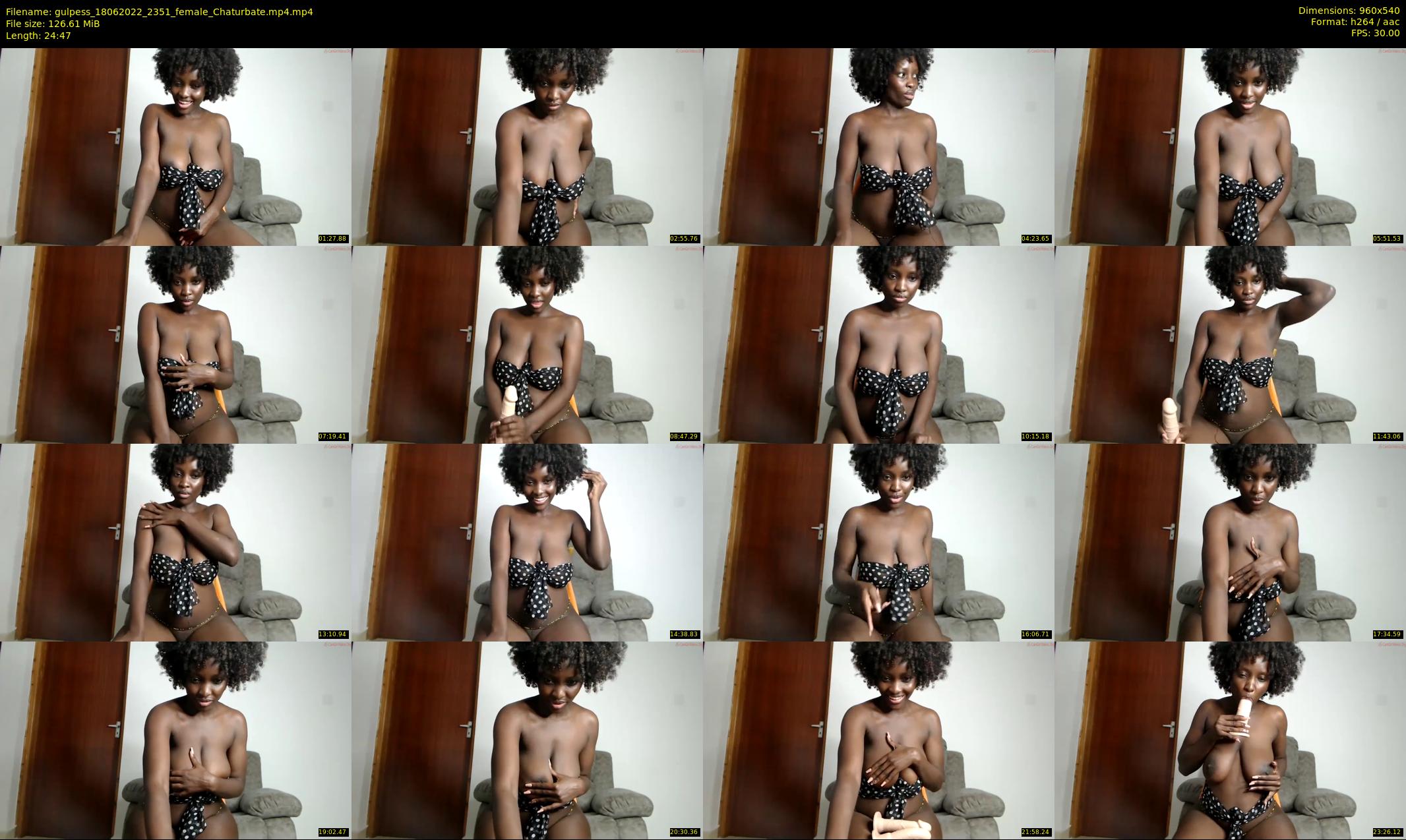 gulpess — 25 minute Chaturbate female cam show recording, 480p, Jun 18, 2022