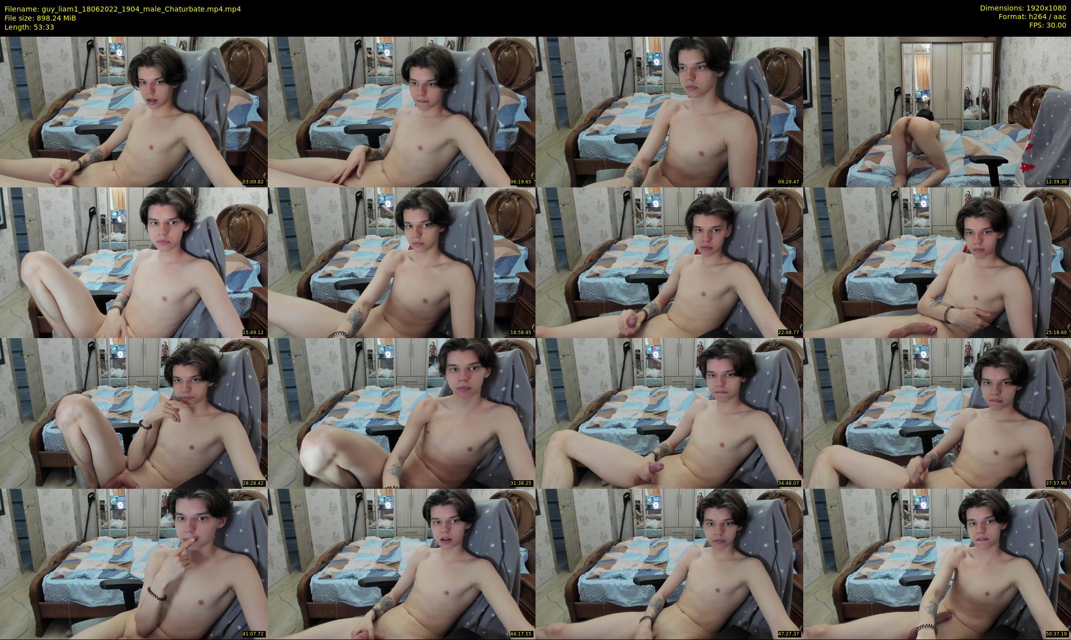 guy_liam1 — 54 minute Chaturbate male cam show recording, 1080p, Jun 18, 2022