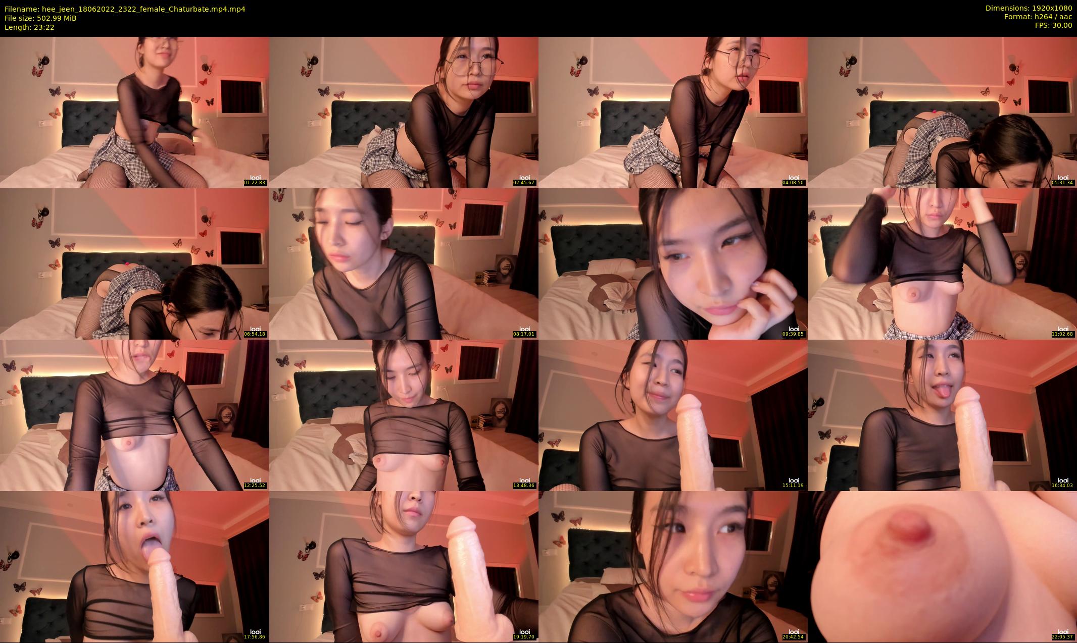 hee_jeen — 24 minute Chaturbate female cam show recording, 1080p, Jun 18, 2022