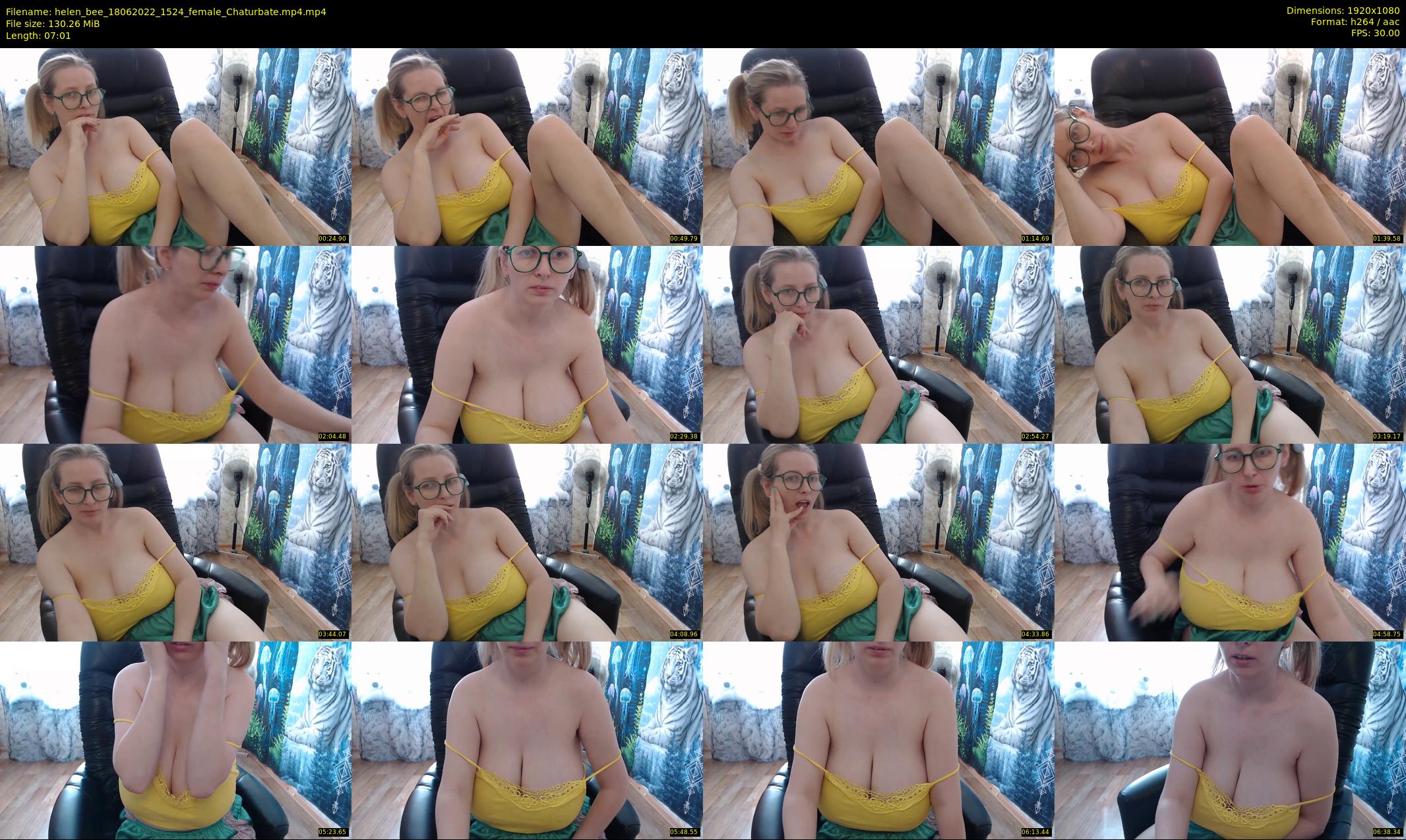 helen_bee — 8 minute Chaturbate female cam show recording, 1080p, Jun 18, 2022