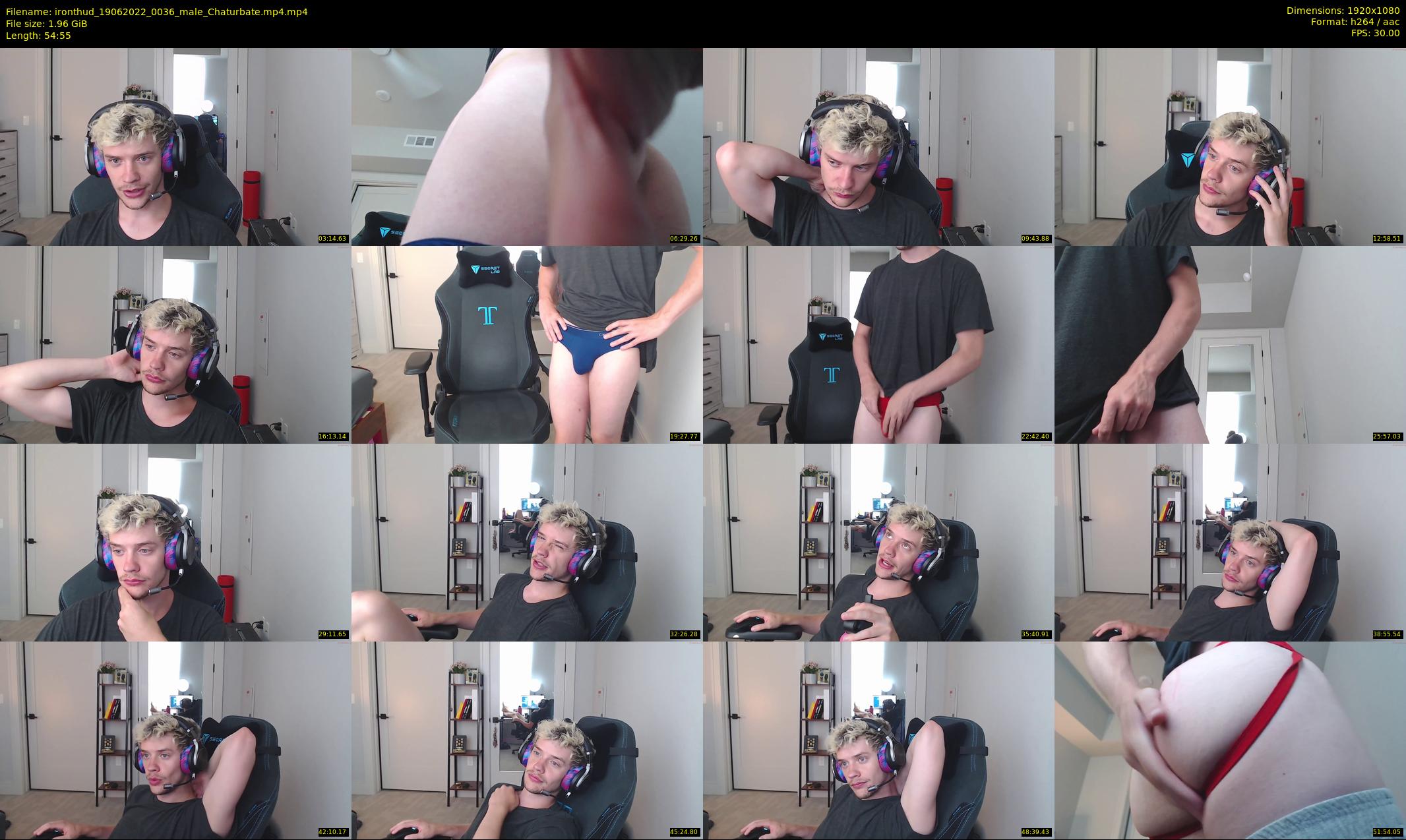 ironthud — 55 minute Chaturbate male cam show recording, 1080p, Jun 19, 2022