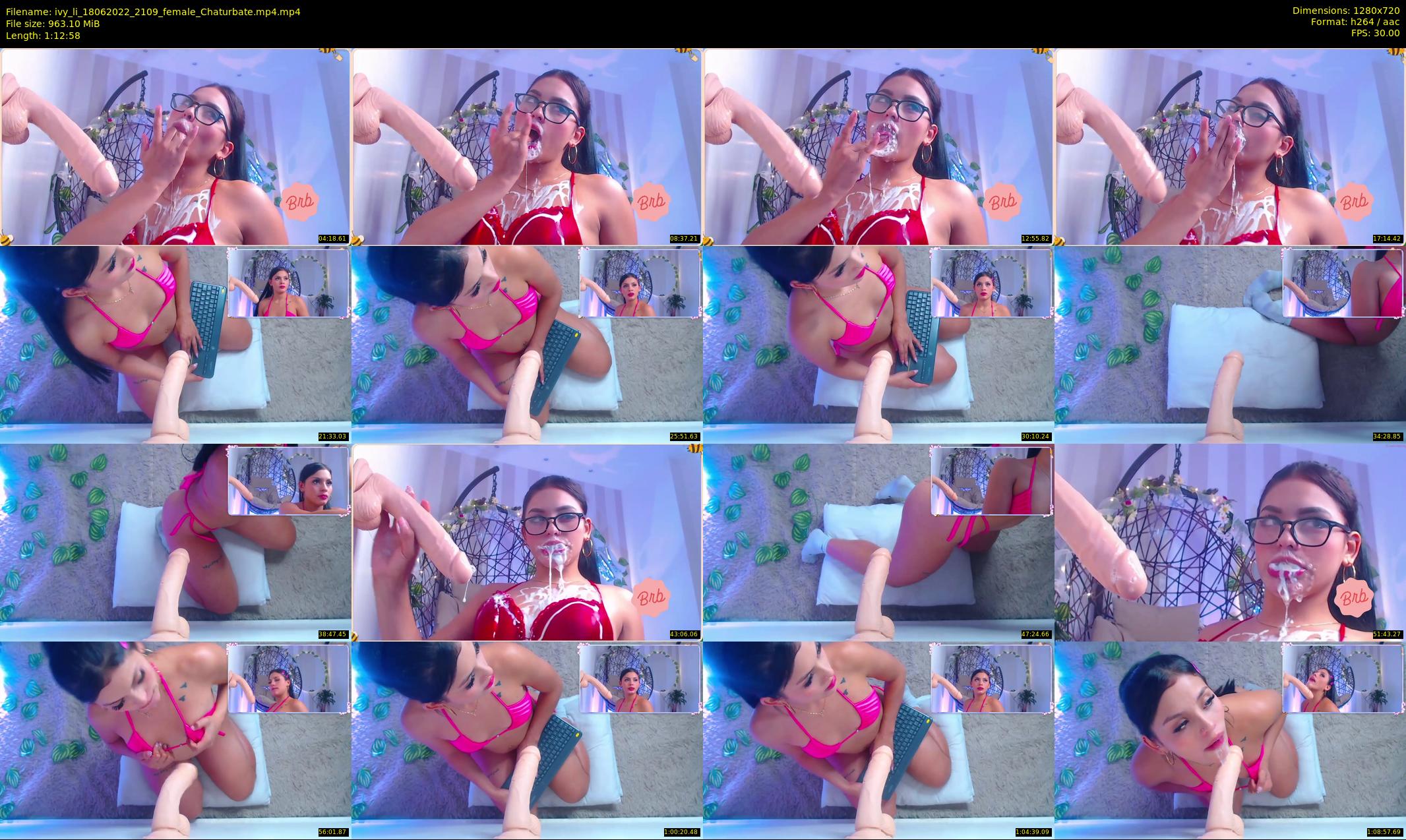 ivy_li — 73 minute Chaturbate female cam show recording, 720p, Jun 18, 2022