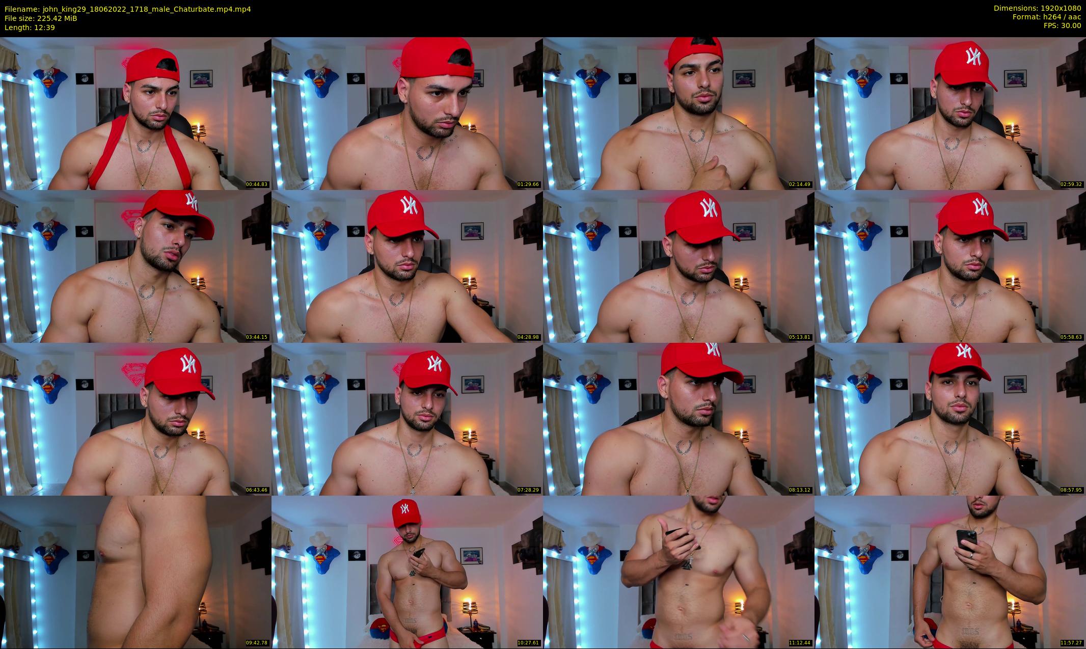 john_king29 — 13 minute Chaturbate male cam show recording, 1080p, Jun 18, 2022