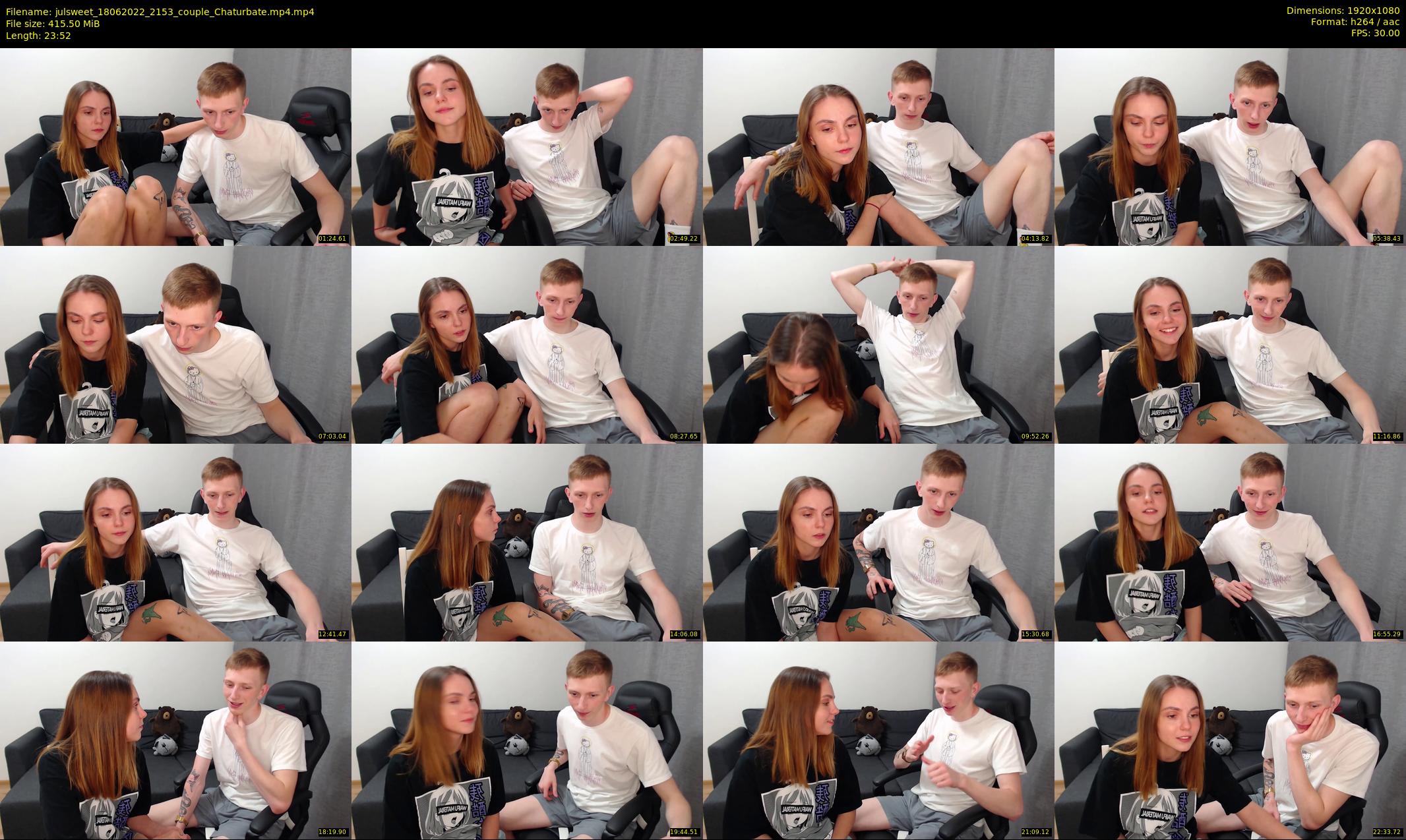julsweet — 24 minute Chaturbate male cam show recording, 1080p, Jun 18, 2022