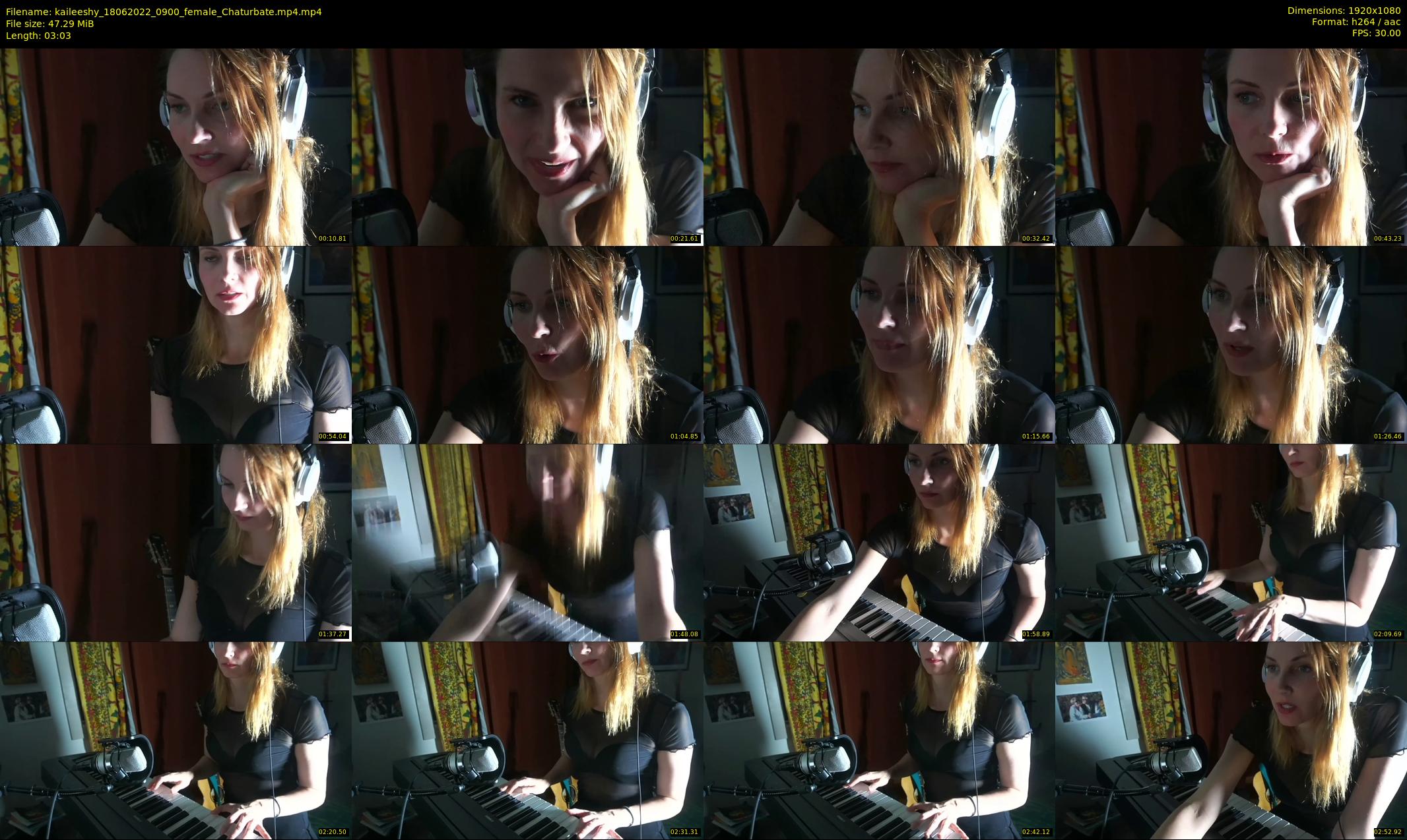 kaileeshy — 4 minute Chaturbate female cam show recording, 1080p, Jun 18, 2022