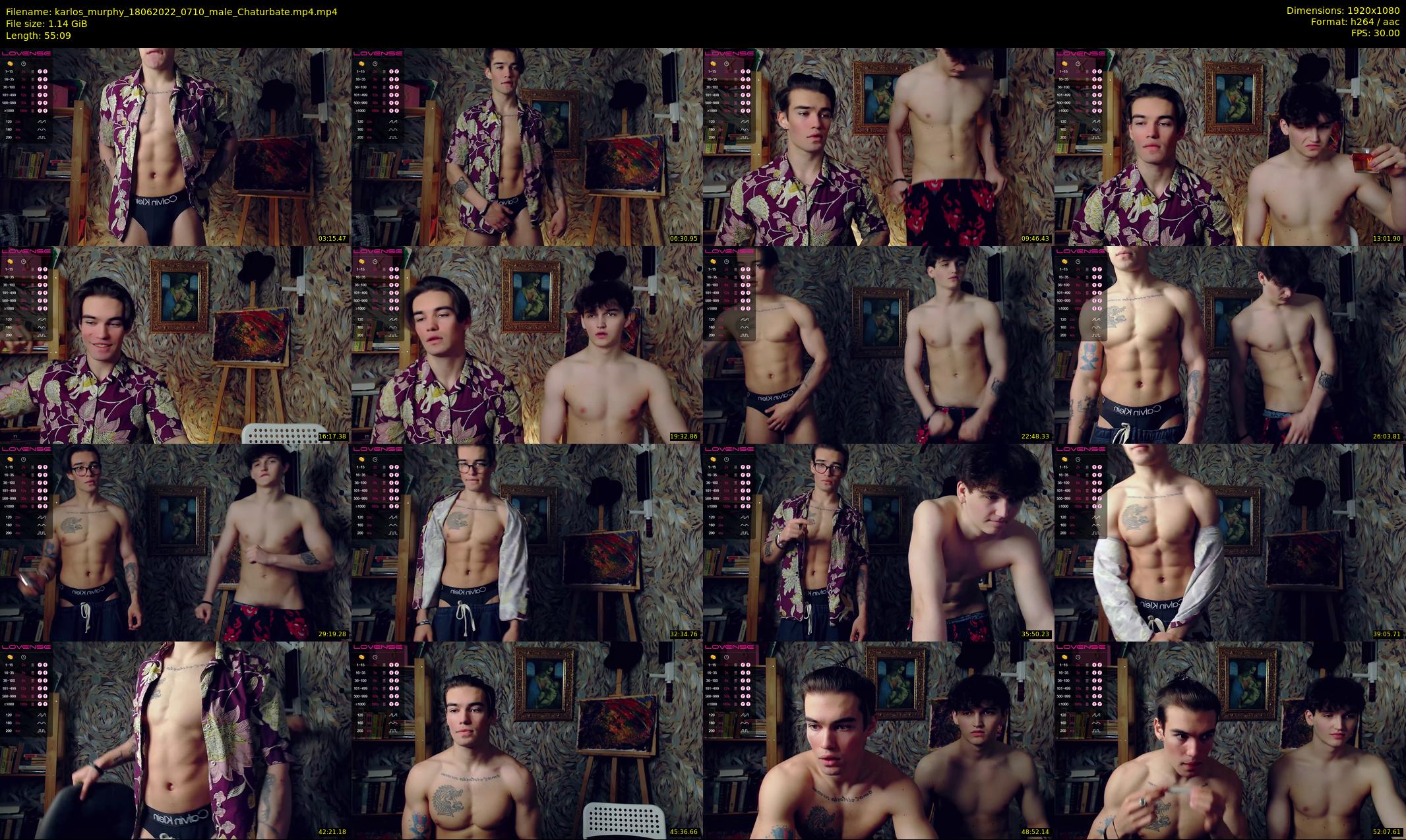 karlos_murphy — 56 minute Chaturbate male cam show recording, 1080p, Jun 18, 2022