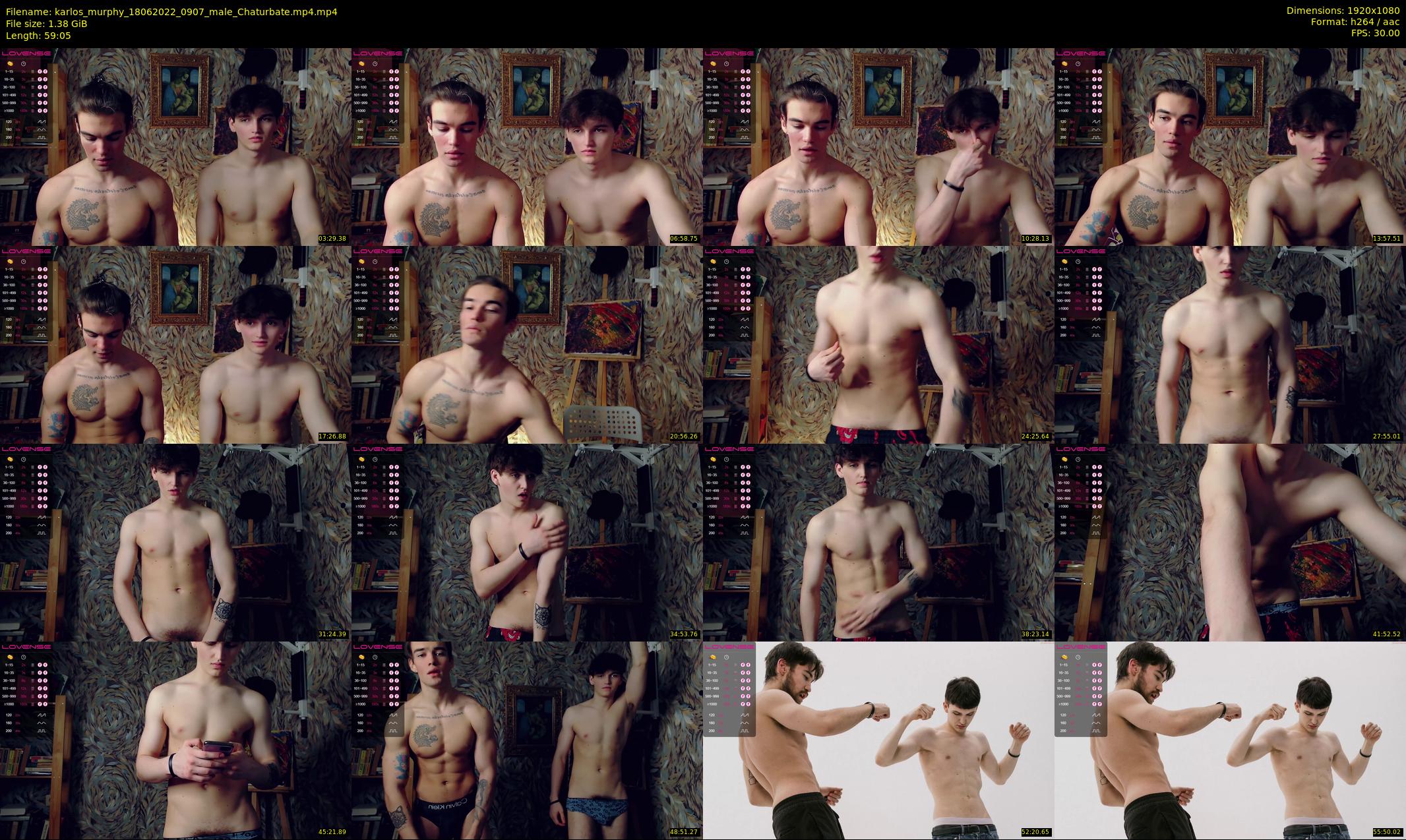 karlos_murphy — 60 minute Chaturbate male cam show recording, 1080p, Jun 18, 2022