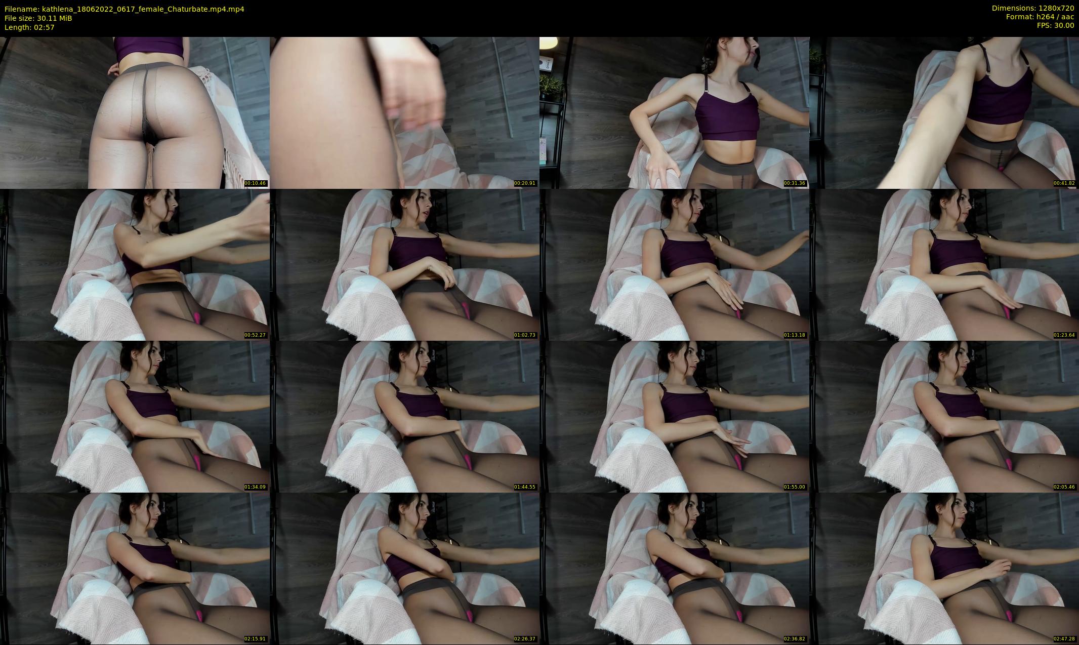 kathlena — 3 minute Chaturbate female cam show recording, 720p, Jun 18, 2022