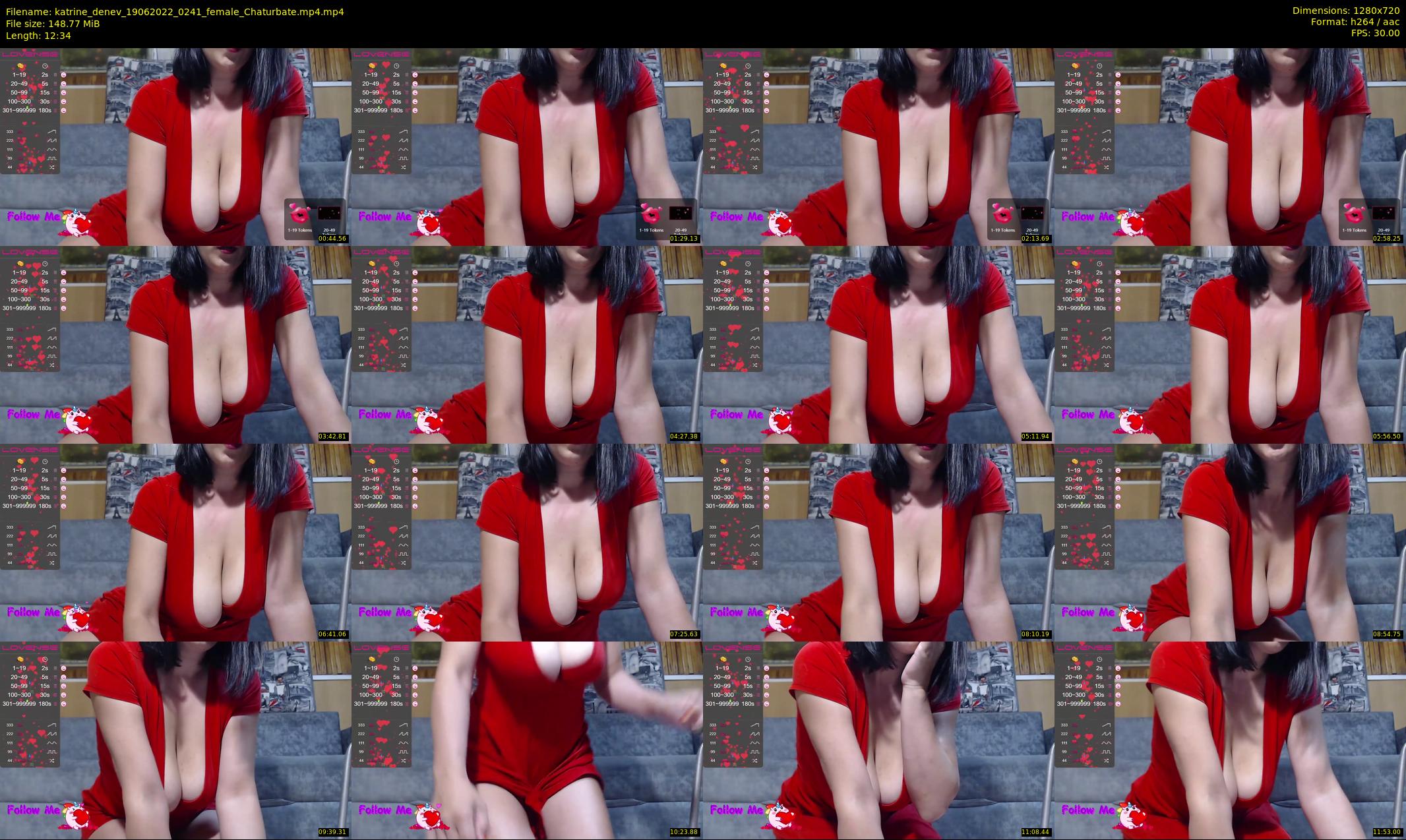katrine_denev — 13 minute Chaturbate female cam show recording, 720p, Jun 19, 2022