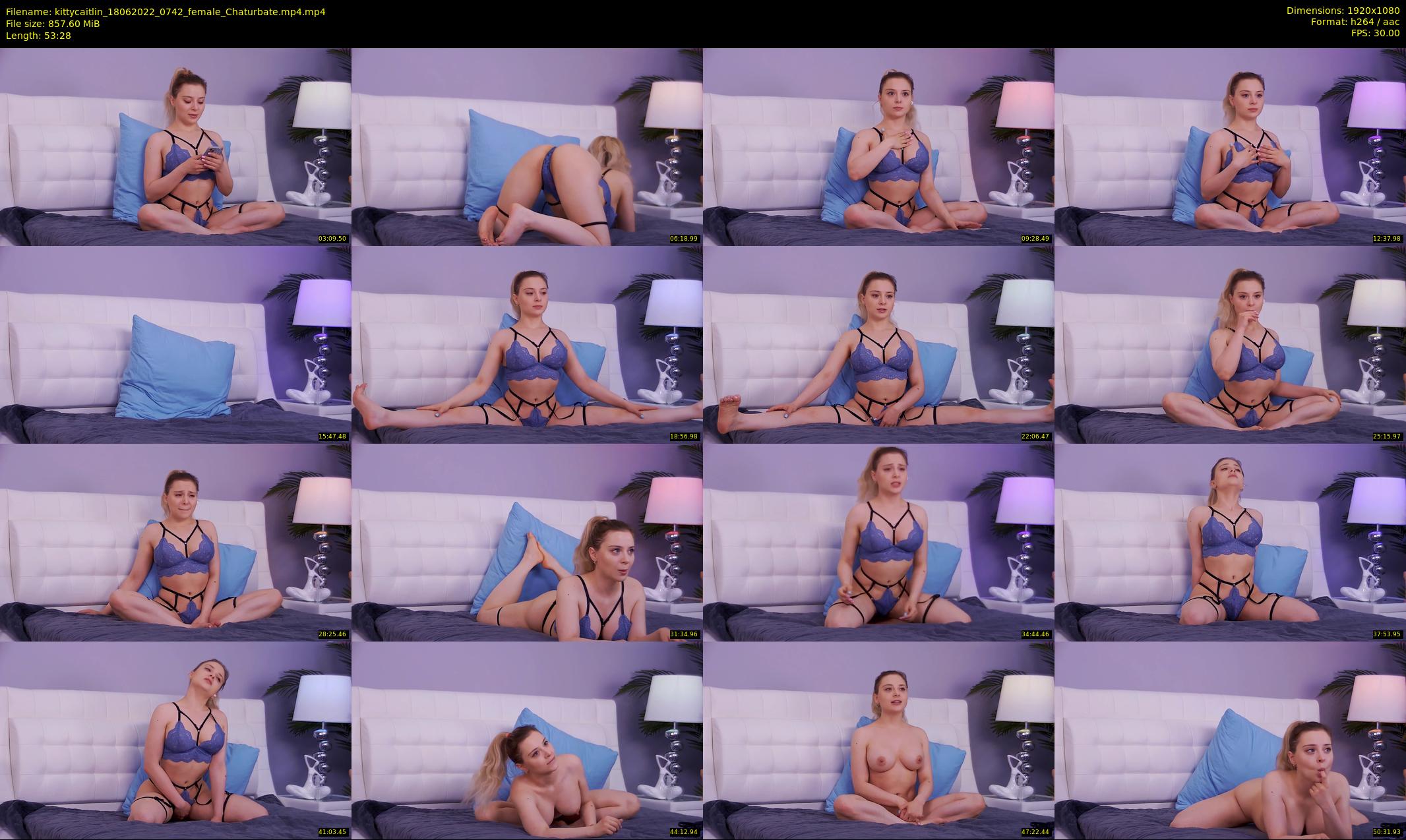 kittycaitlin — 54 minute Chaturbate female cam show recording, 1080p, Jun 18, 2022
