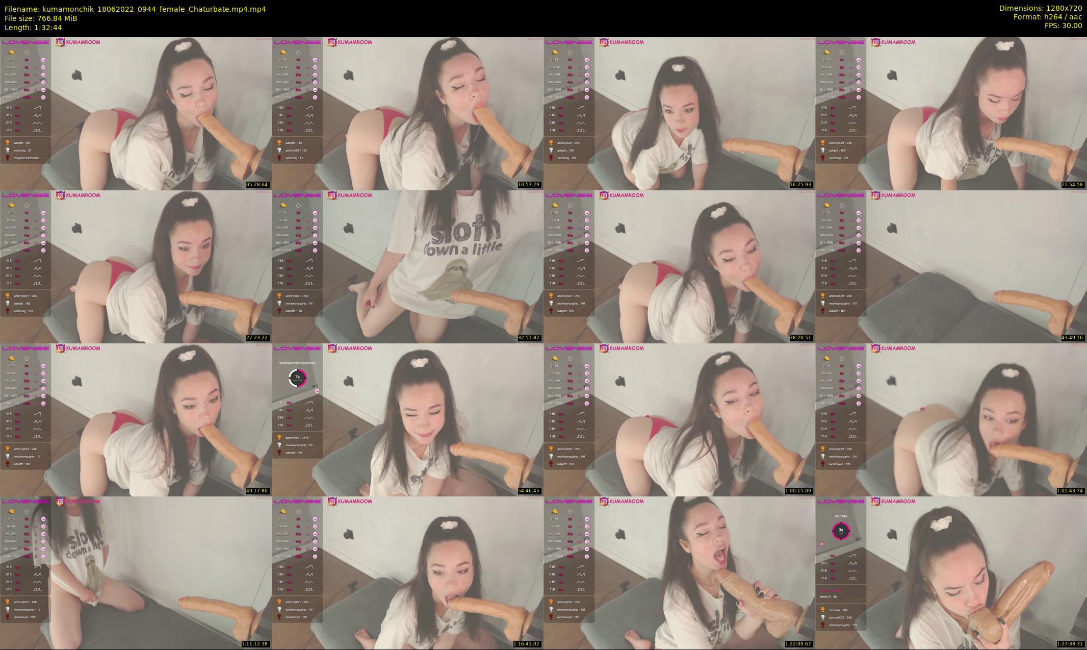 kumamonchik — 93 minute Chaturbate couple cam show recording, 720p, Jun 18, 2022