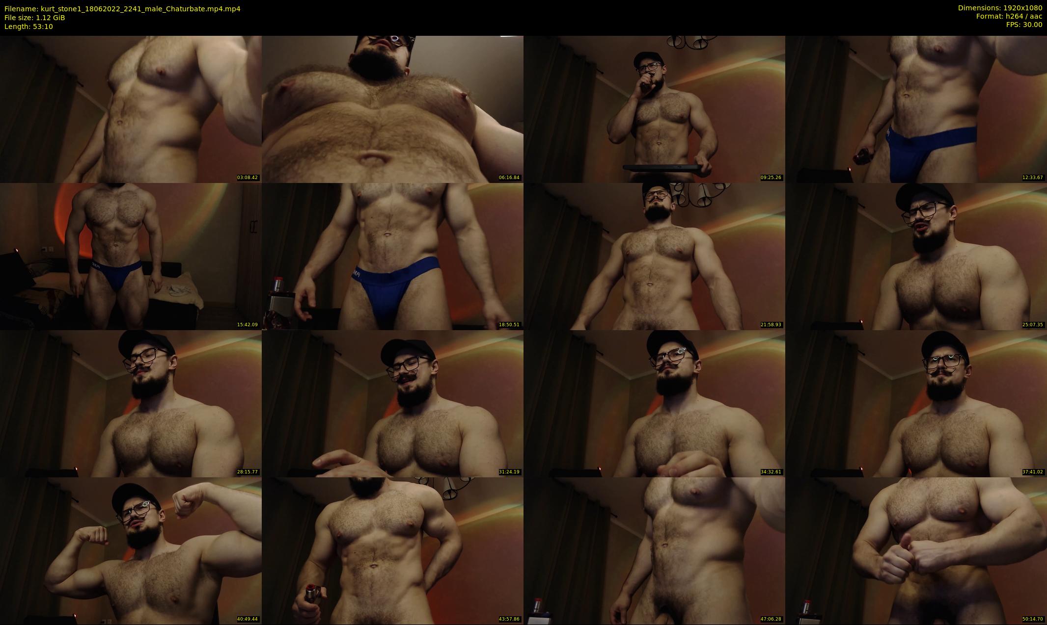 kurt_stone1 — 54 minute Chaturbate male cam show recording, 1080p, Jun 18, 2022