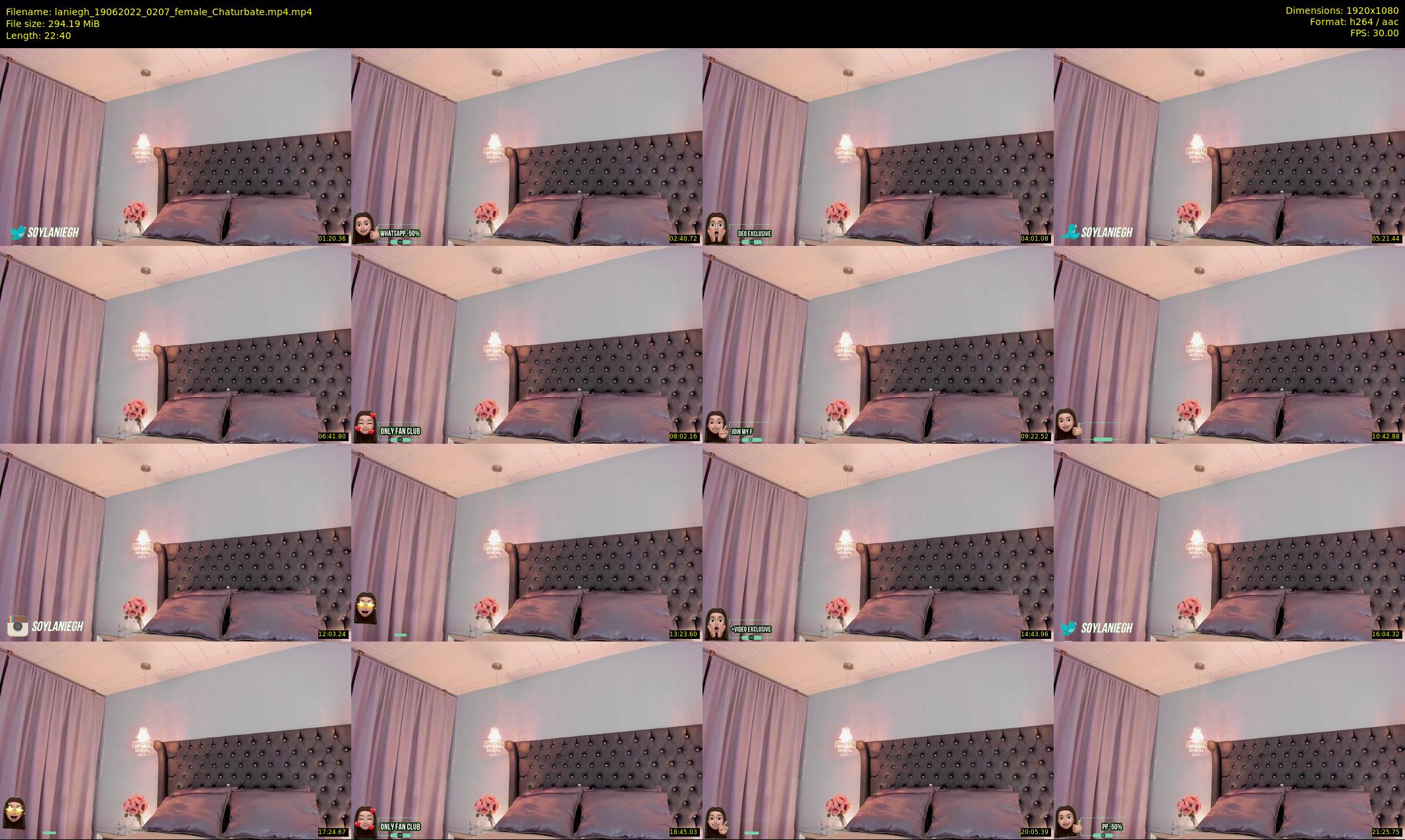laniegh — 23 minute Chaturbate female cam show recording, 1080p, Jun 19, 2022