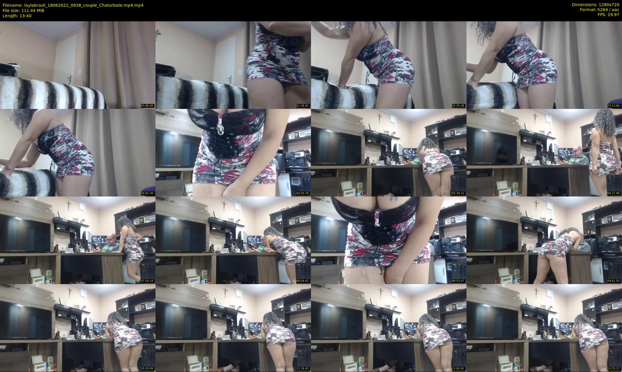 laylabrasil — 14 minute Chaturbate female cam show recording, 720p, Jun 18, 2022