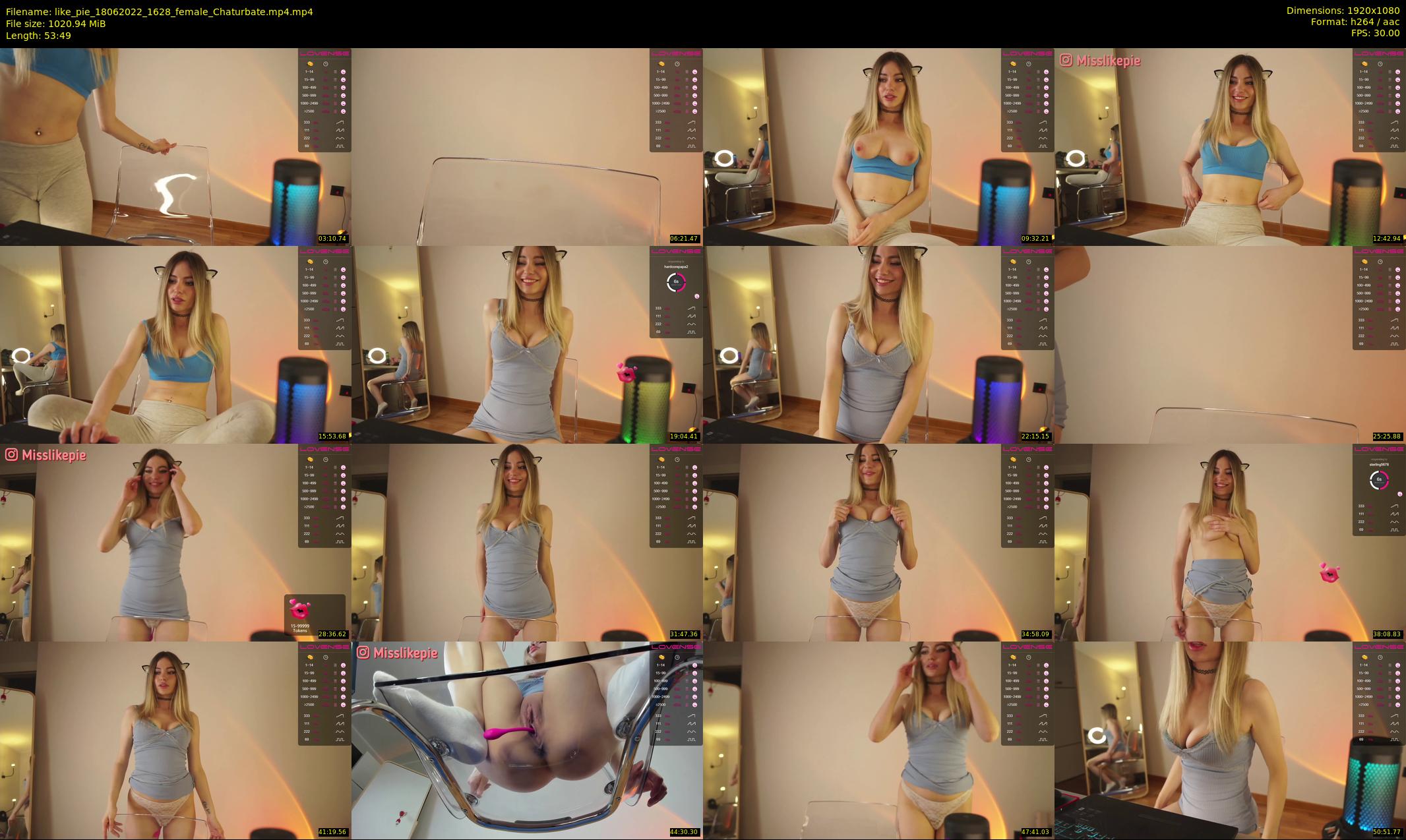 like_pie — 54 minute Chaturbate couple cam show recording, 1080p, Jun 18, 2022