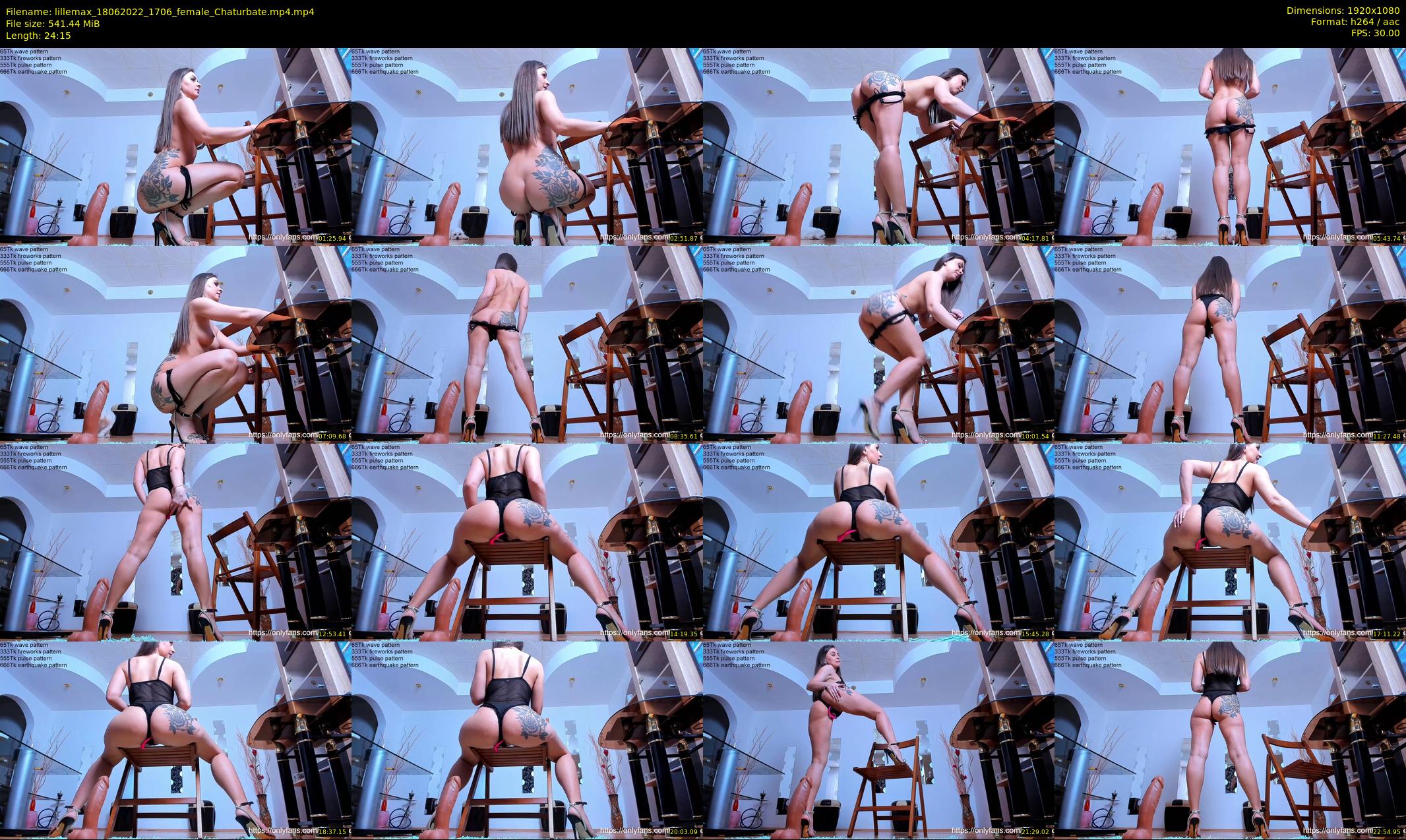 lillemax — 25 minute Chaturbate female cam show recording, 1080p, Jun 18, 2022
