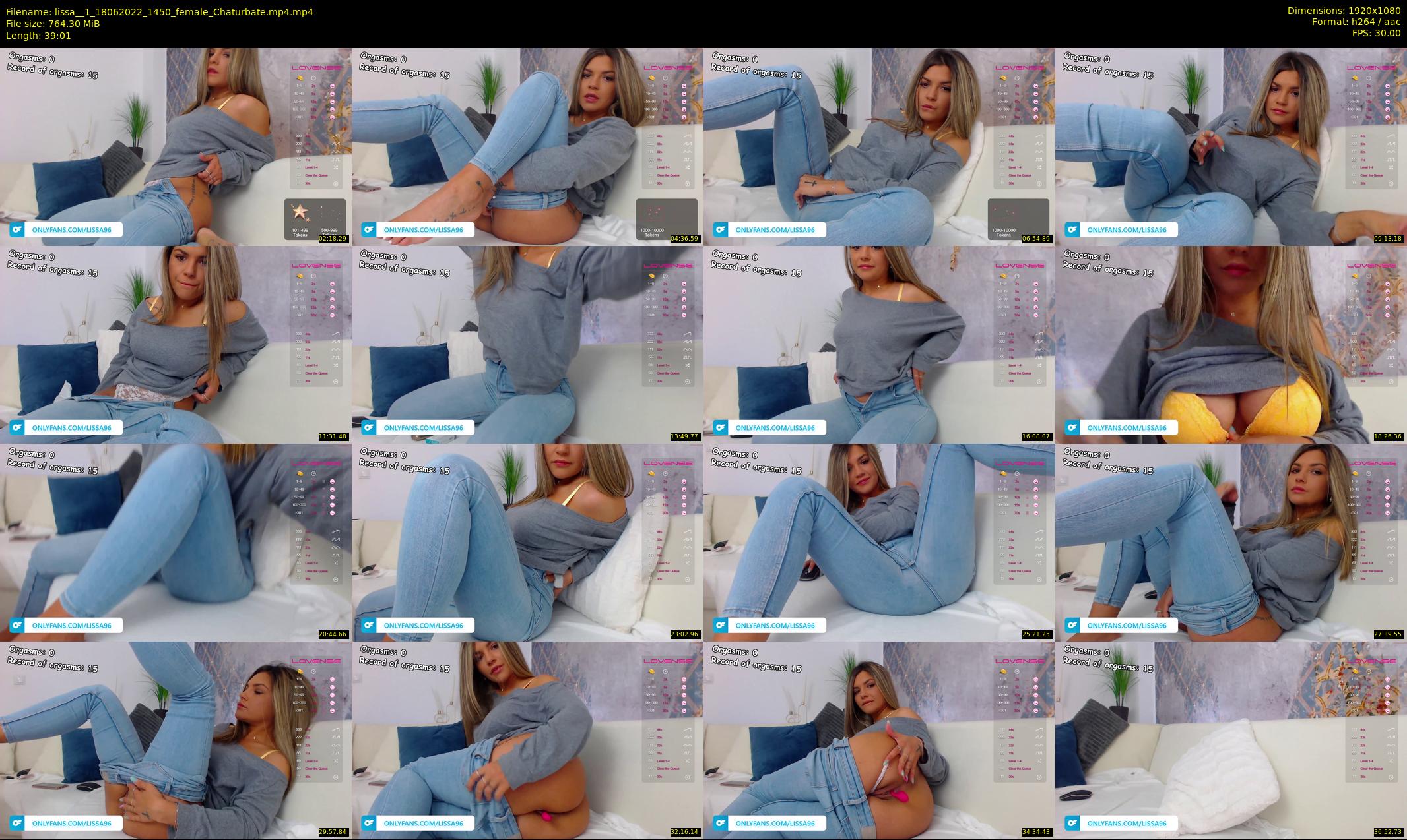 lissa__1 — 40 minute Chaturbate female cam show recording, 1080p, Jun 18, 2022