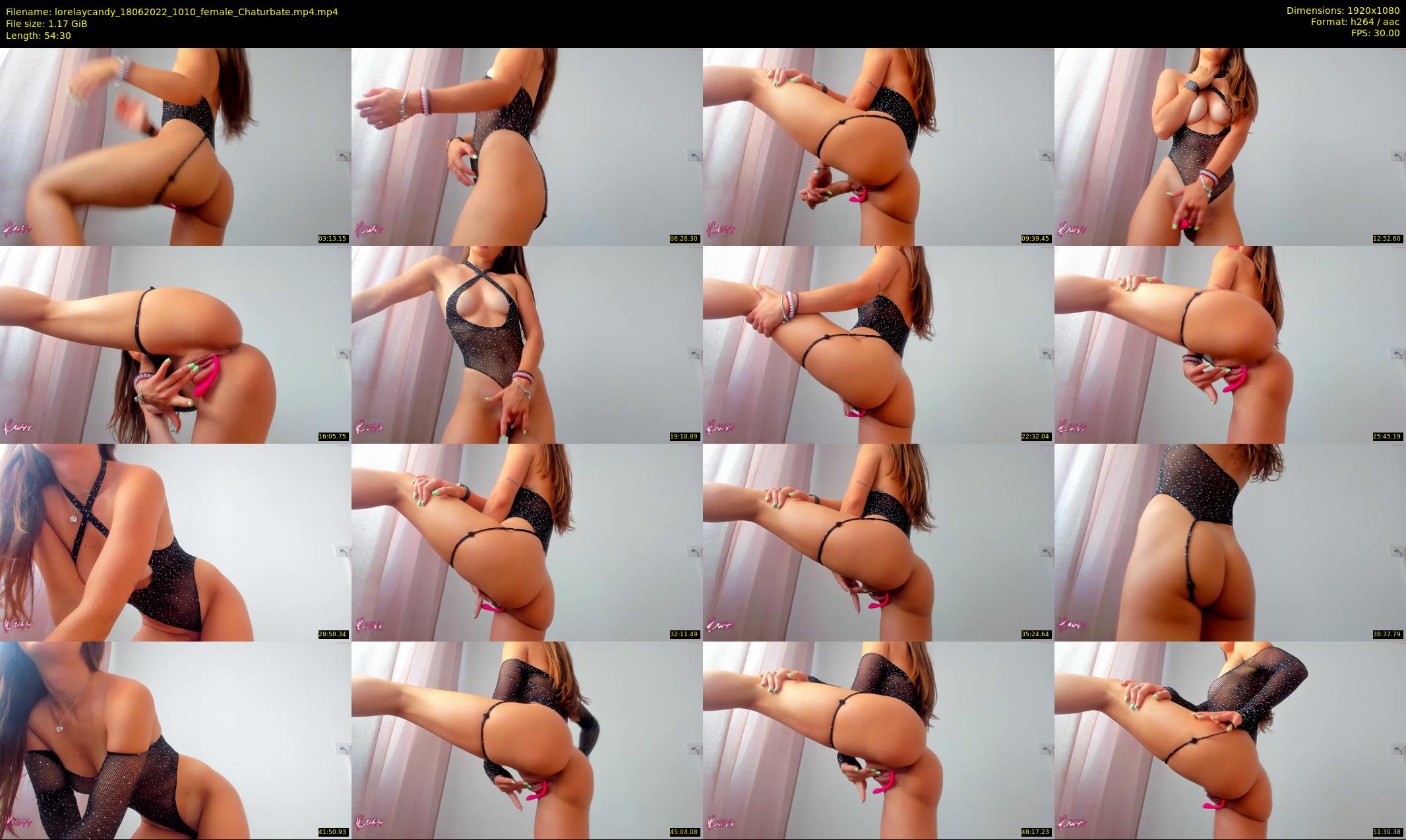 lorelaycandy — 55 minute Chaturbate female cam show recording, 1080p, Jun 18, 2022