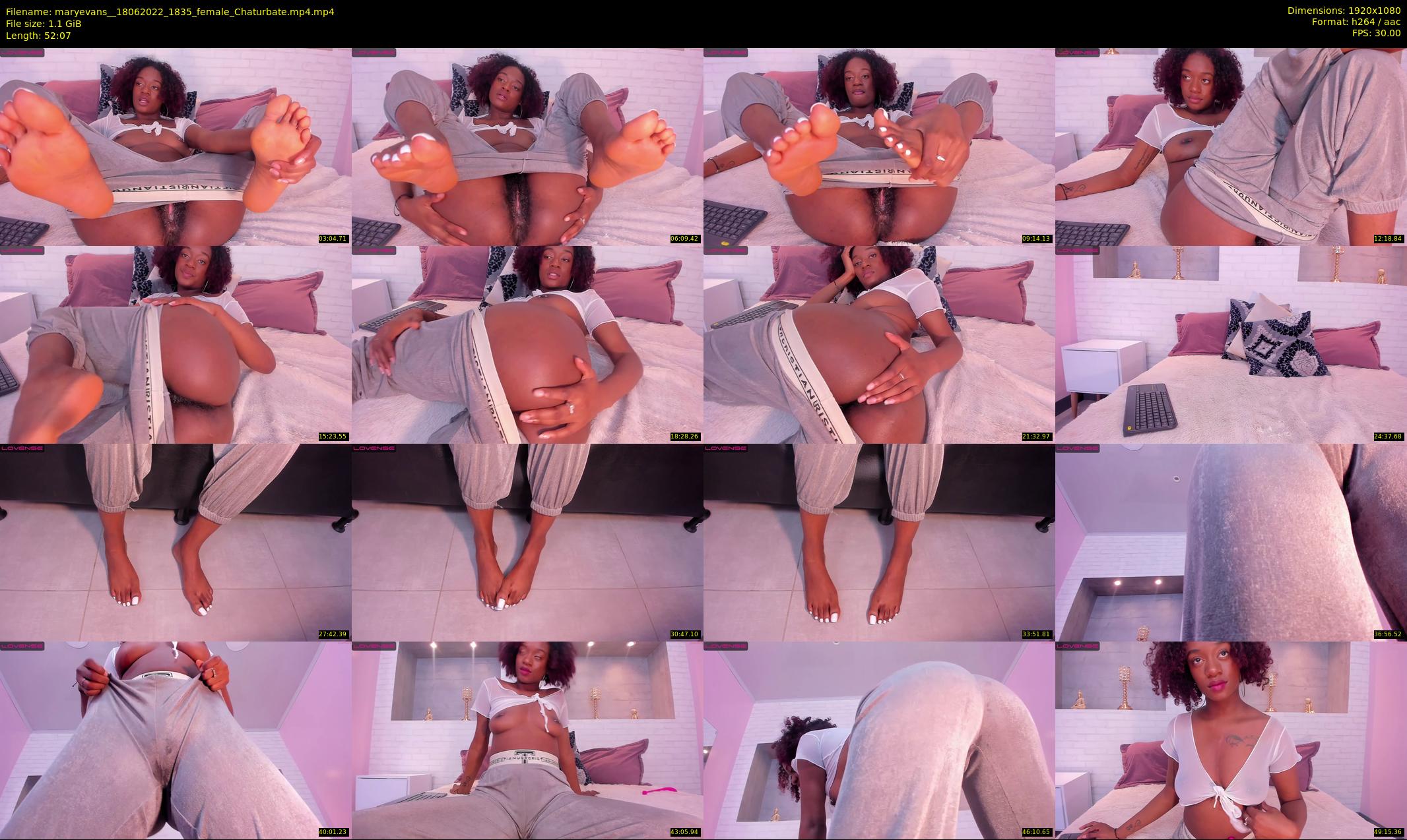 maryevans_ — 53 minute Chaturbate female cam show recording, 1080p, Jun 18, 2022