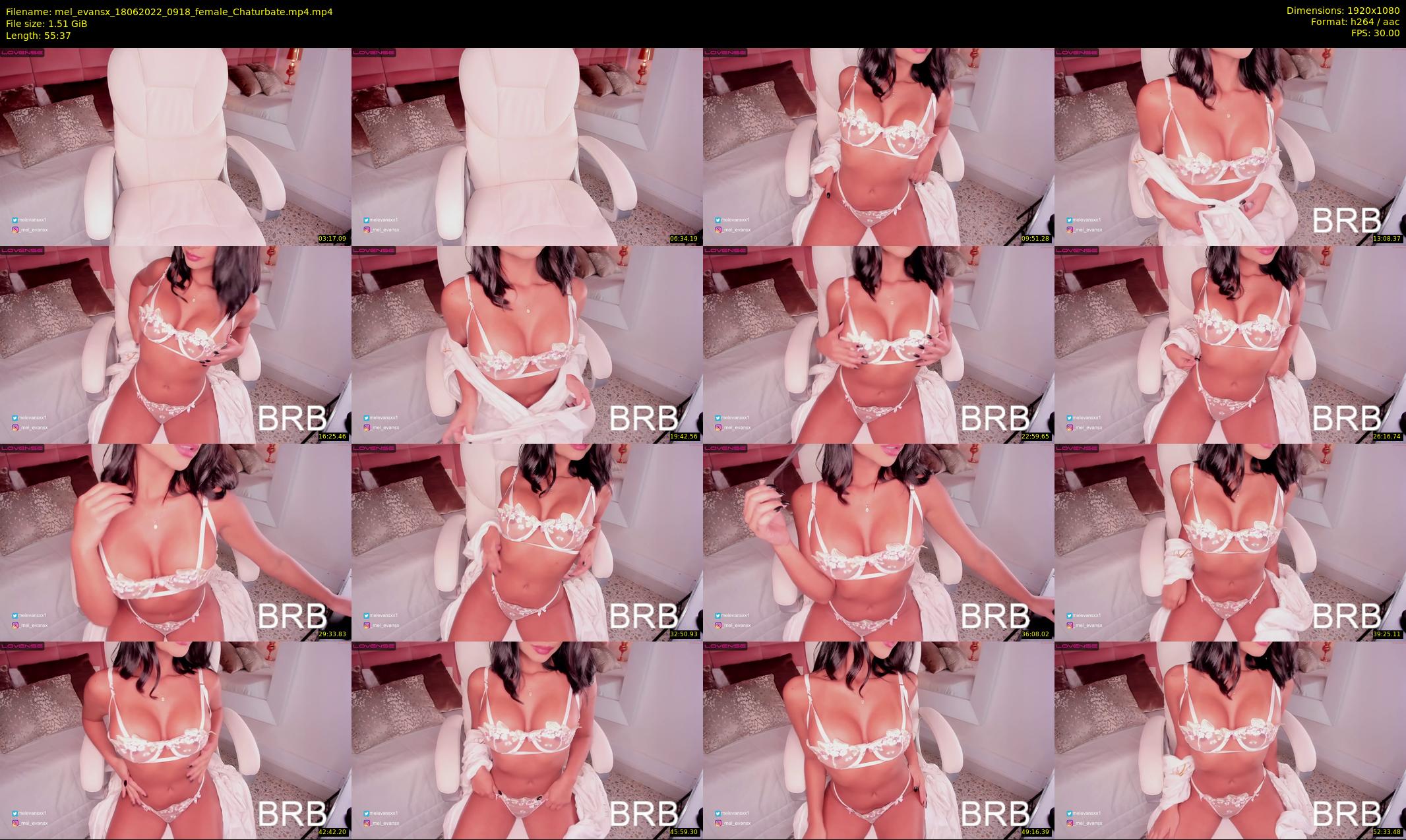 mel_evansx — 56 minute Chaturbate female cam show recording, 1080p, Jun 18, 2022