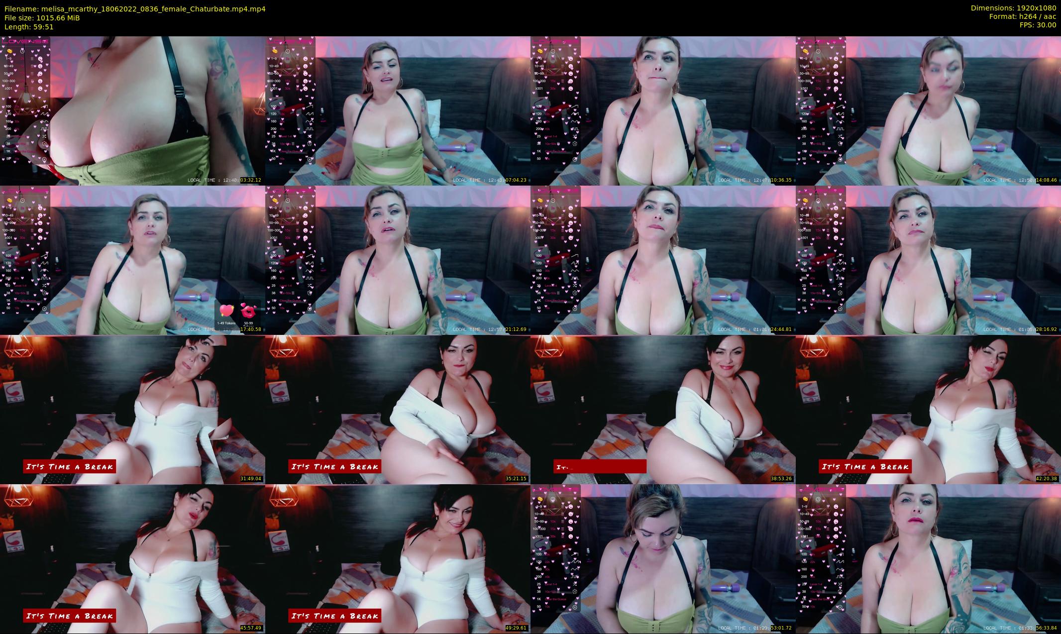 melisa_mcarthy — 60 minute Chaturbate couple cam show recording, 1080p, Jun 18, 2022