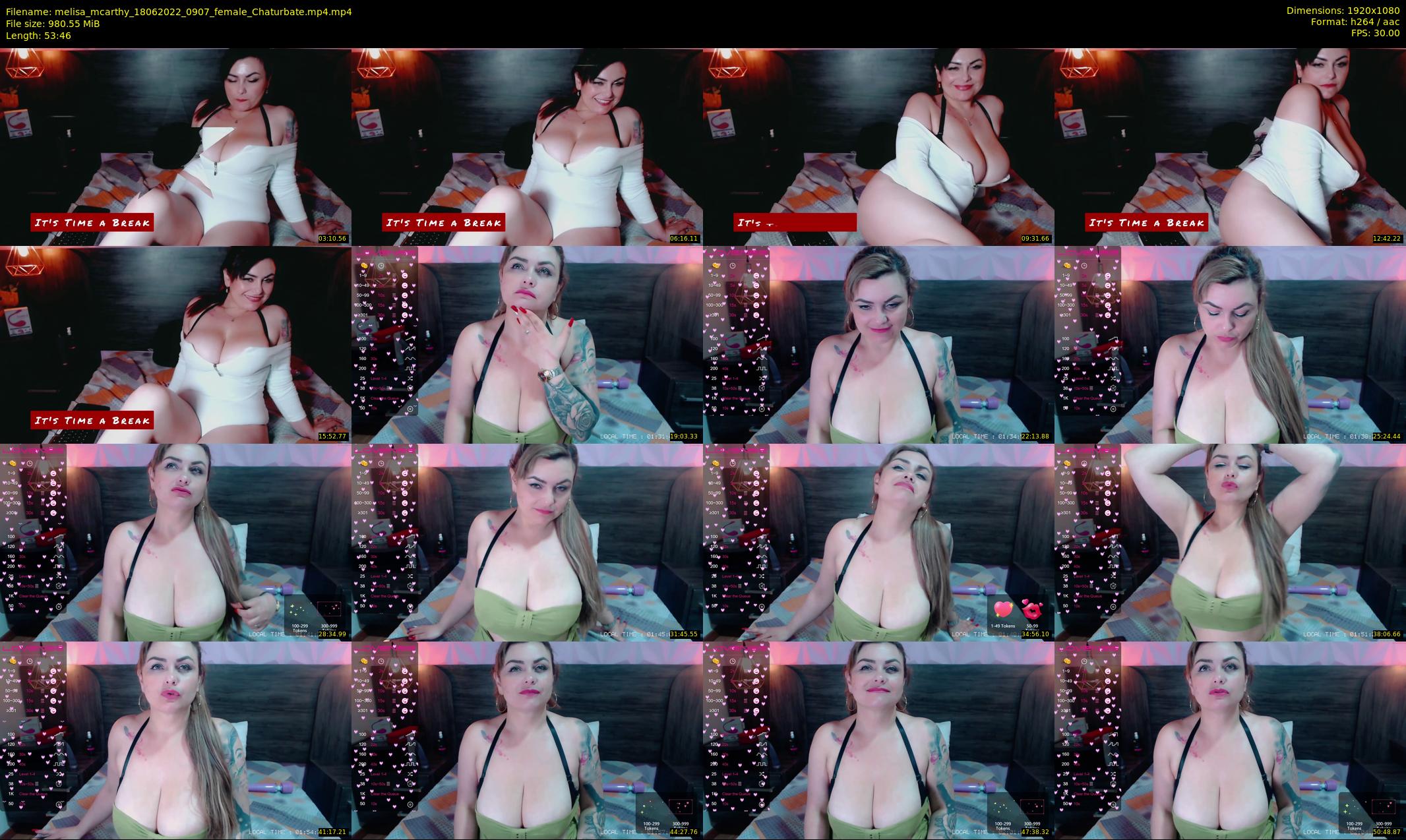 melisa_mcarthy — 54 minute Chaturbate couple cam show recording, 1080p, Jun 18, 2022