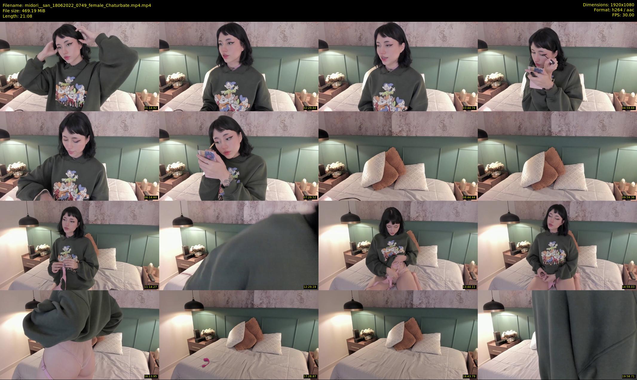 midori__san — 22 minute Chaturbate female cam show recording, 1080p, Jun 18, 2022