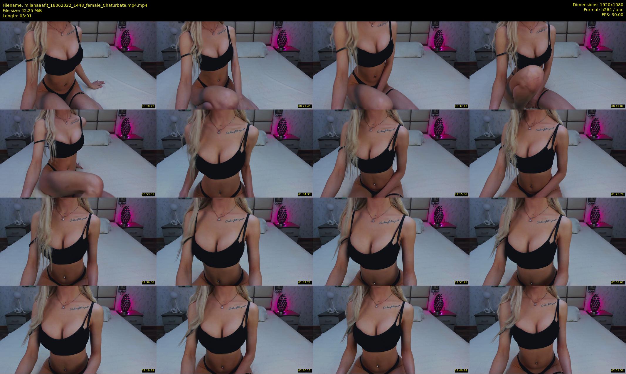 milanaaafit — 4 minute Chaturbate couple cam show recording, 1080p, Jun 18, 2022
