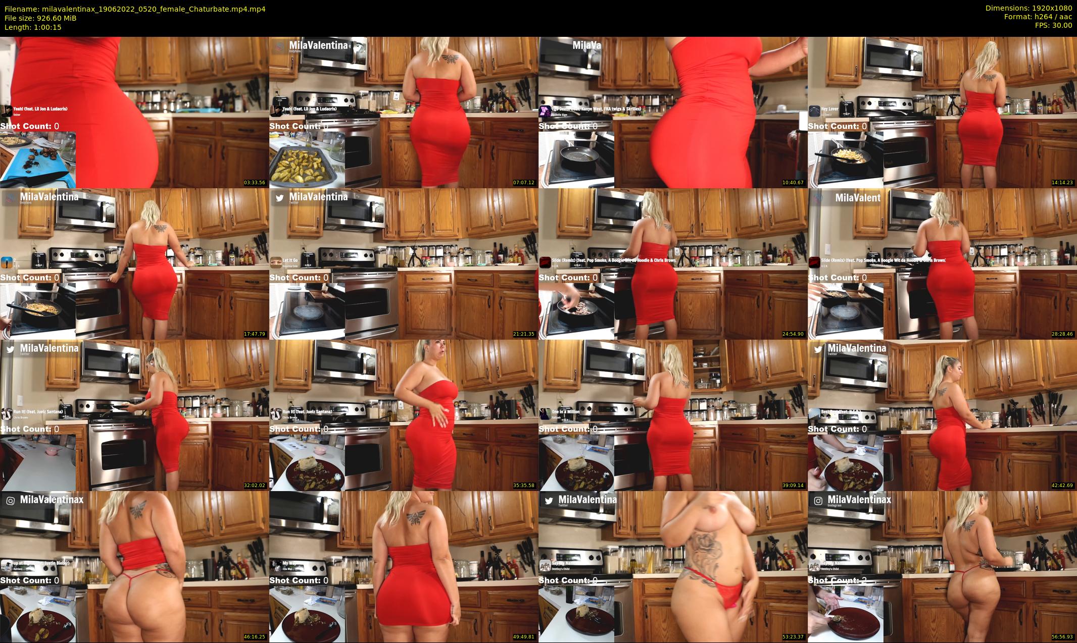 milavalentinax — 61 minute Chaturbate female cam show recording, 1080p, Jun 19, 2022