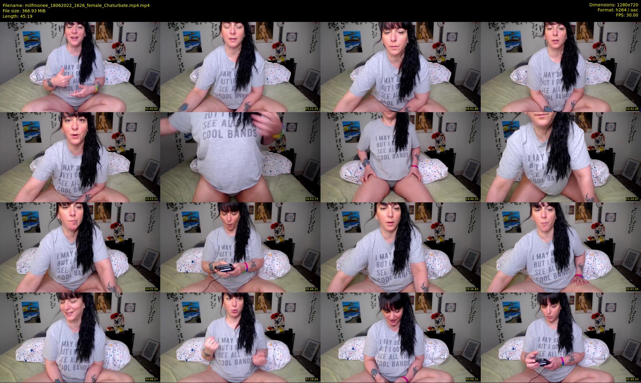 milfmonee — 46 minute Chaturbate female cam show recording, 720p, Jun 18, 2022