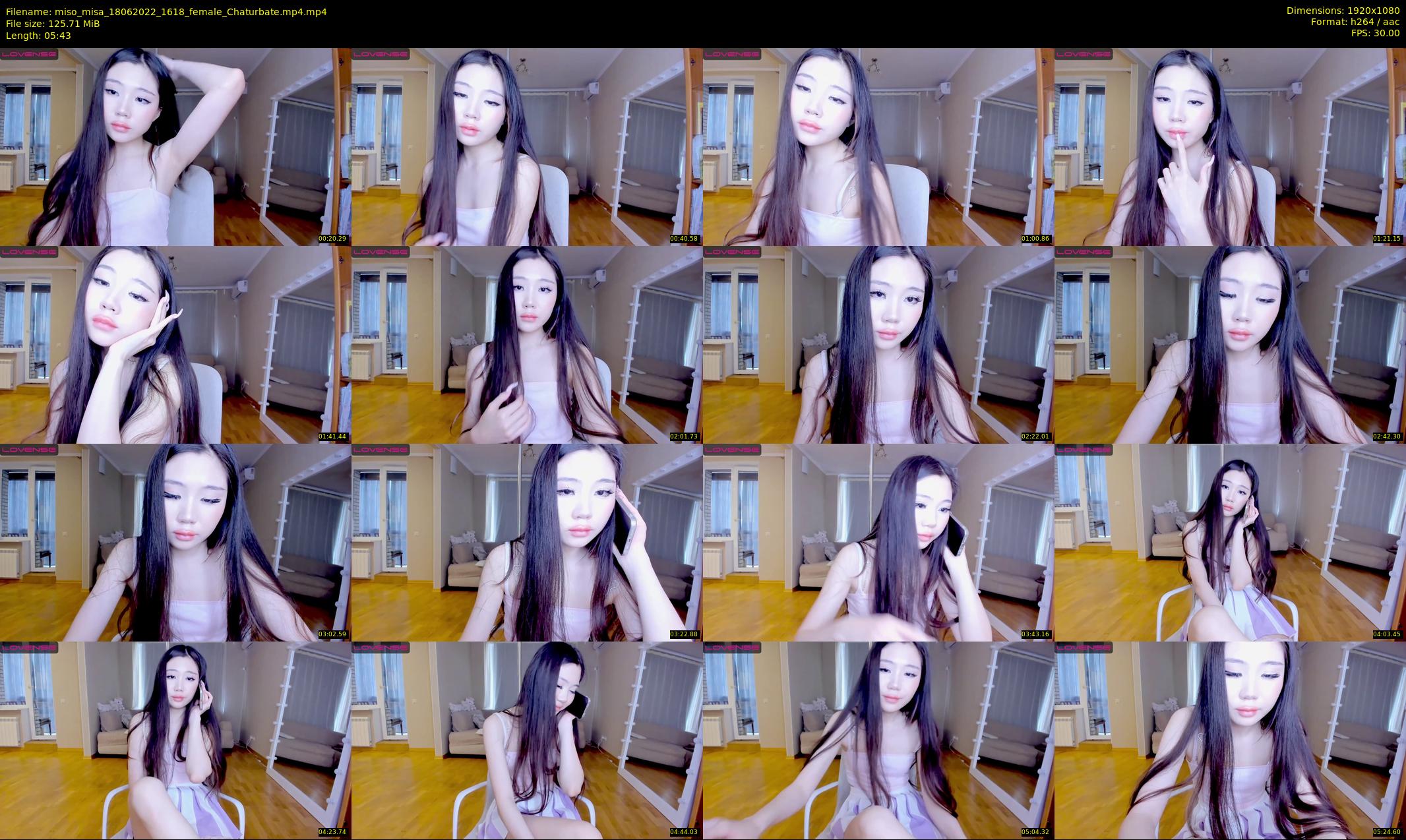 miso_misa — 6 minute Chaturbate female cam show recording, 1080p, Jun 18, 2022