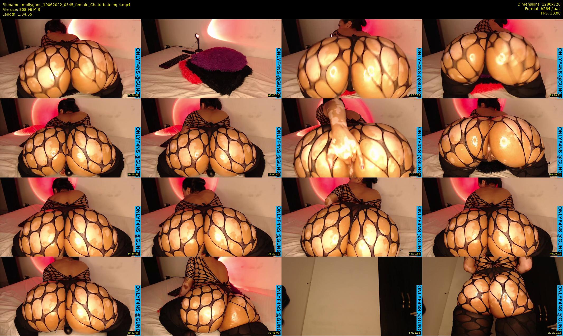 mollyguns — 65 minute Chaturbate female cam show recording, 720p, Jun 19, 2022
