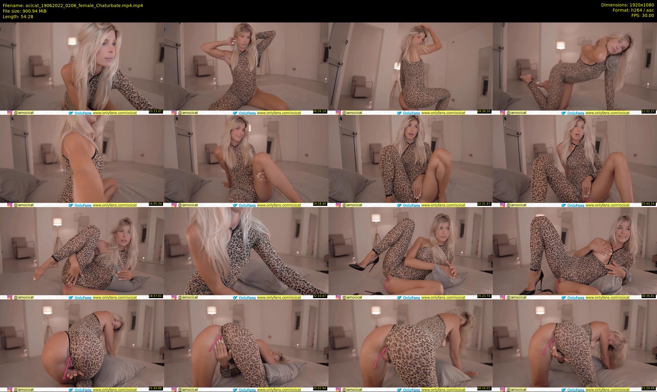 ocicat — 55 minute Chaturbate female cam show recording, 1080p, Jun 19, 2022