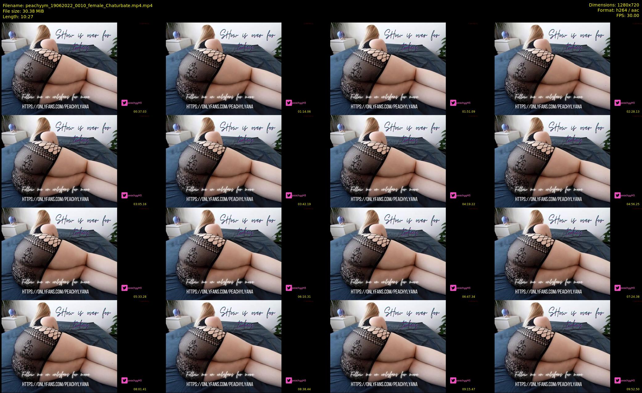 peachyym — 11 minute Chaturbate female cam show recording, 720p, Jun 19, 2022