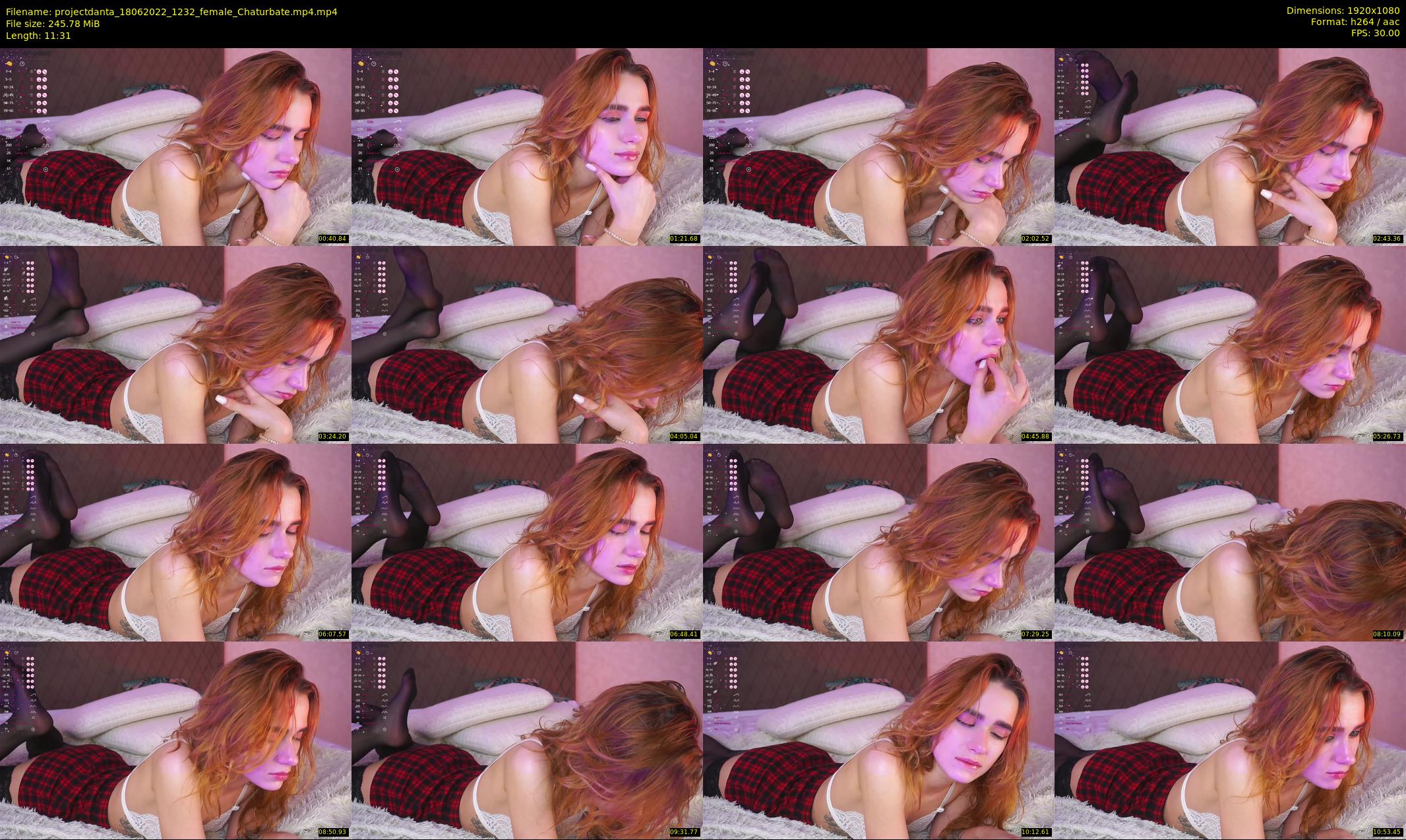 projectdanta — 12 minute Chaturbate female cam show recording, 1080p, Jun 18, 2022