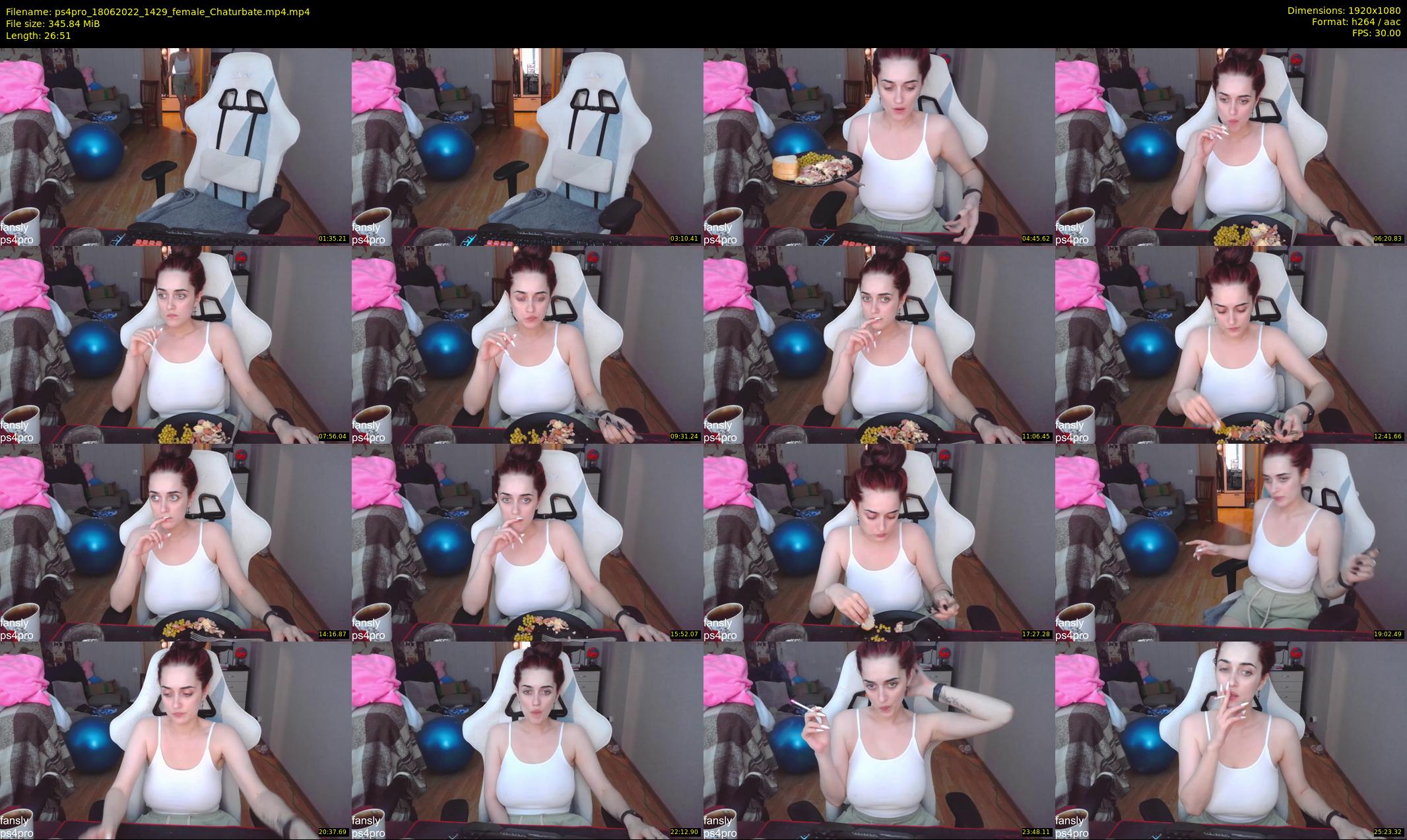 ps4pro — 27 minute Chaturbate female cam show recording, 1080p, Jun 18, 2022