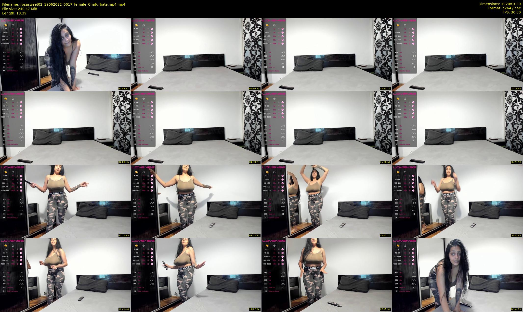 rosasweet02 — 14 minute Chaturbate female cam show recording, 1080p, Jun 19, 2022
