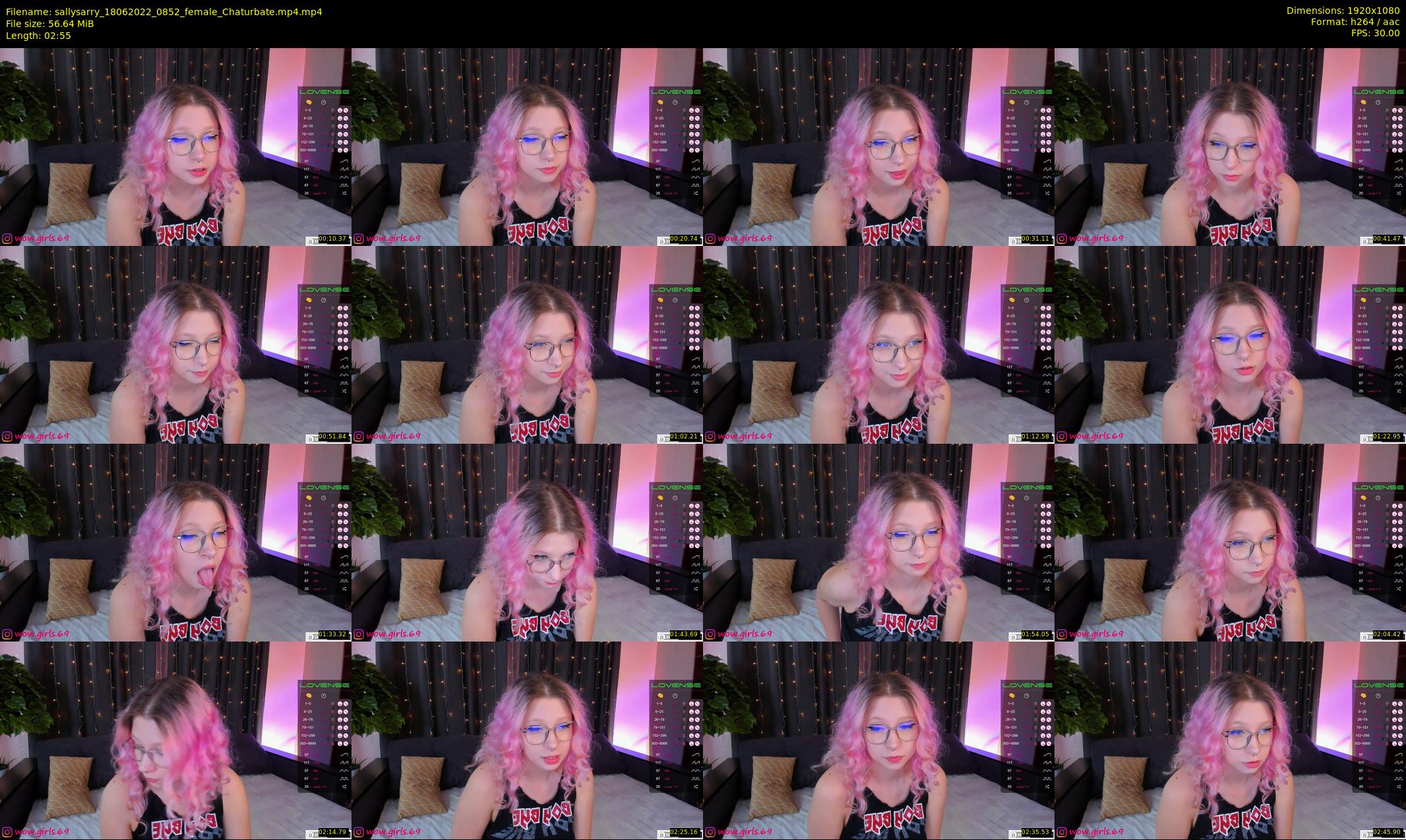 sallysarry — 3 minute Chaturbate couple cam show recording, 1080p, Jun 18, 2022